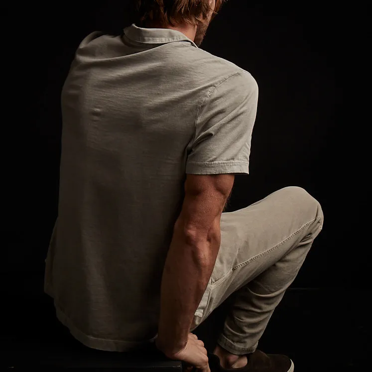 Sueded Jersey Polo - Mineral Pigment sold by James Perse product image thumbnail 4