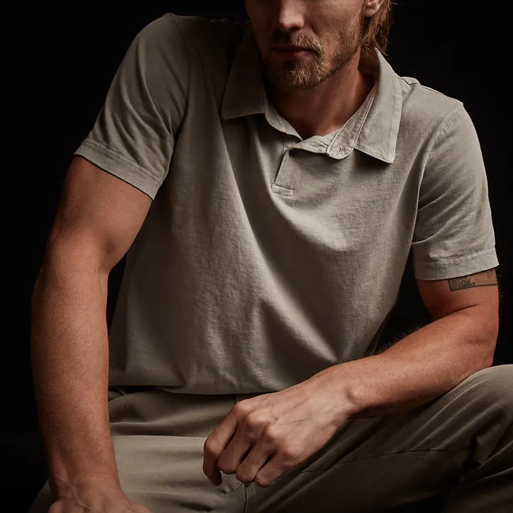 Sueded Jersey Polo - Mineral Pigment sold by James Perse product image thumbnail 3