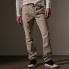 Cotton Moleskin 5 Pocket Pant - Light Tan Pigment sold by James Perse
