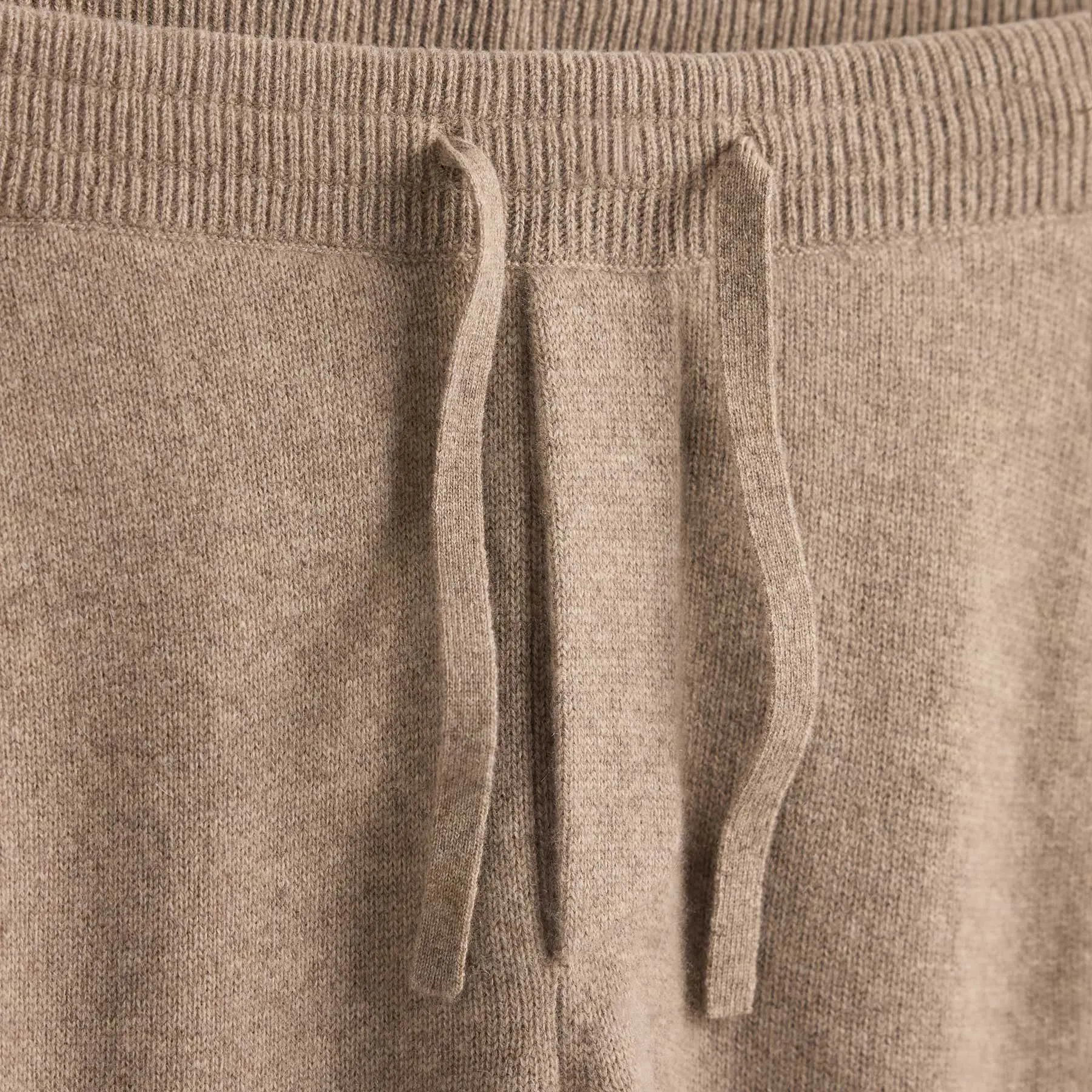 Recycled Cashmere Track Pant With Pockets - Coyote sold by James Perse product image thumbnail 3