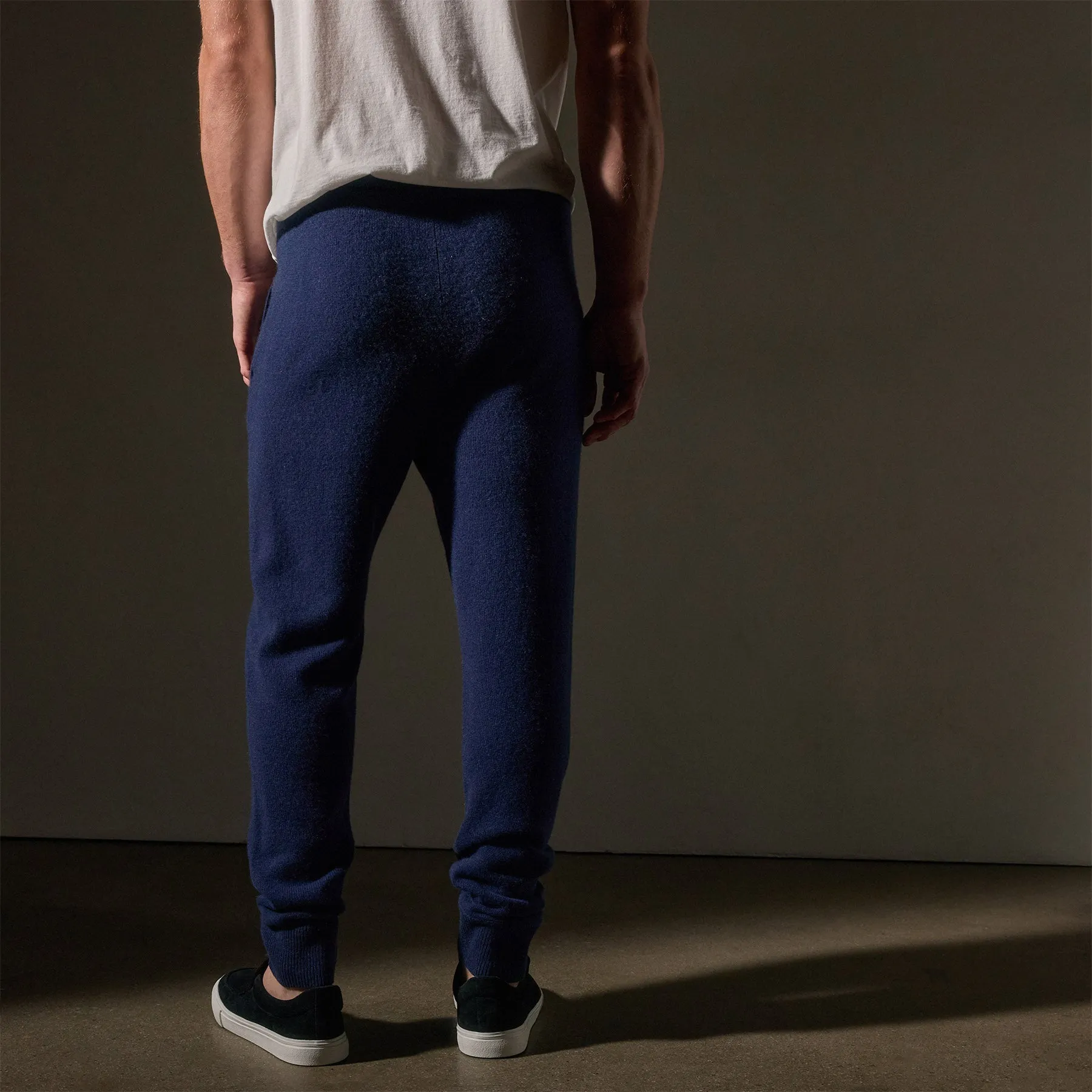 Recycled Cashmere Track Pant with Pockets - Royal Blue sold by James Perse product image thumbnail 3