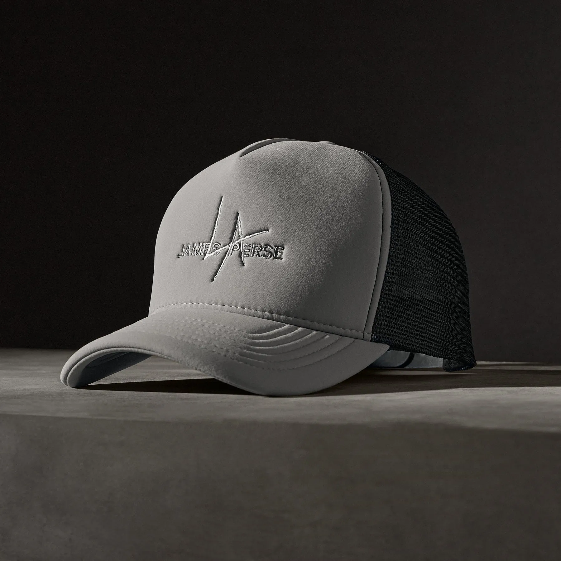 JP x LA Trucker Hat - Pale Grey sold by James Perse product image thumbnail 2