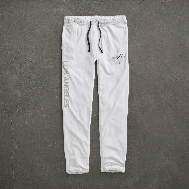 JP x LA Sweat Pant - White sold by James Perse