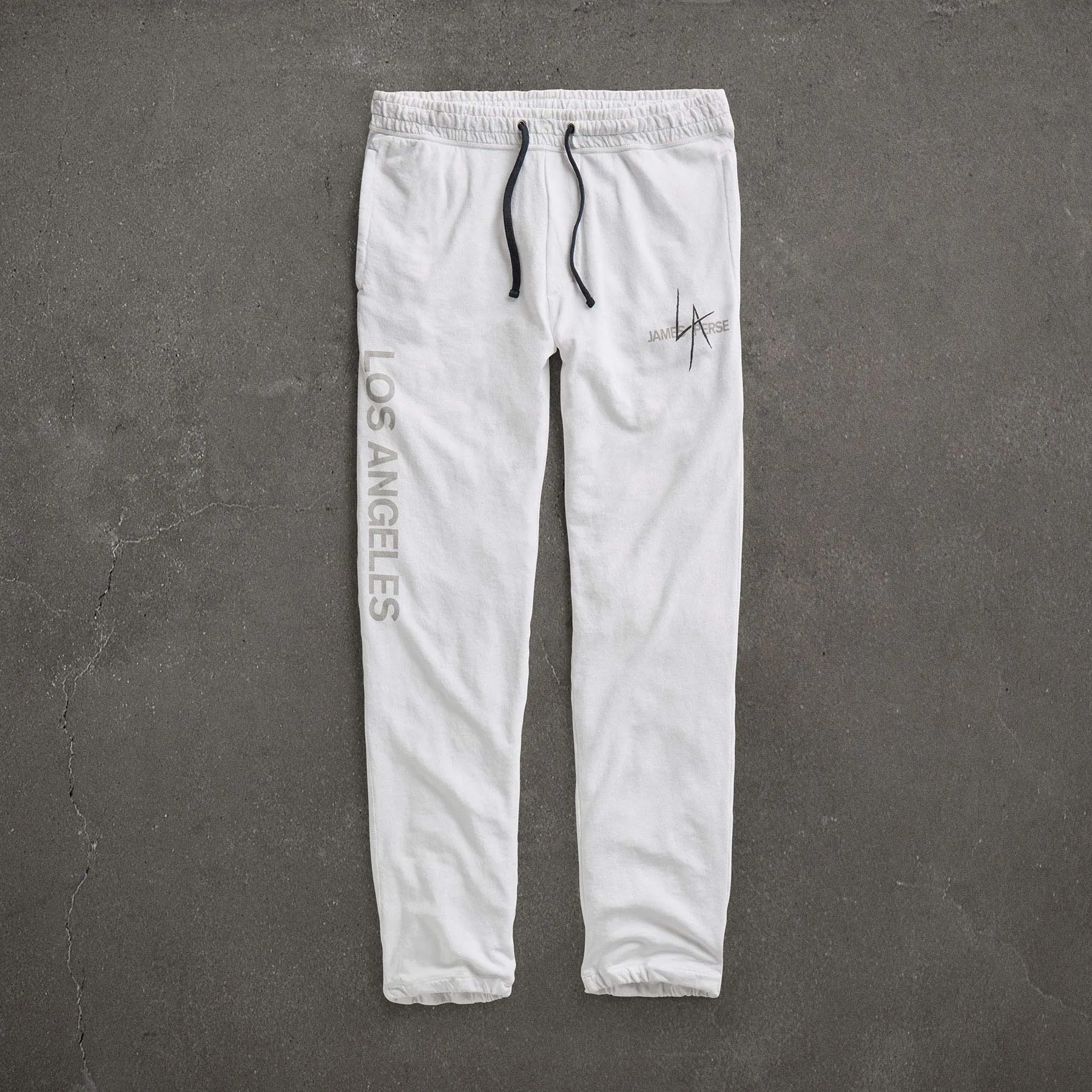 JP x LA Sweat Pant - White sold by James Perse