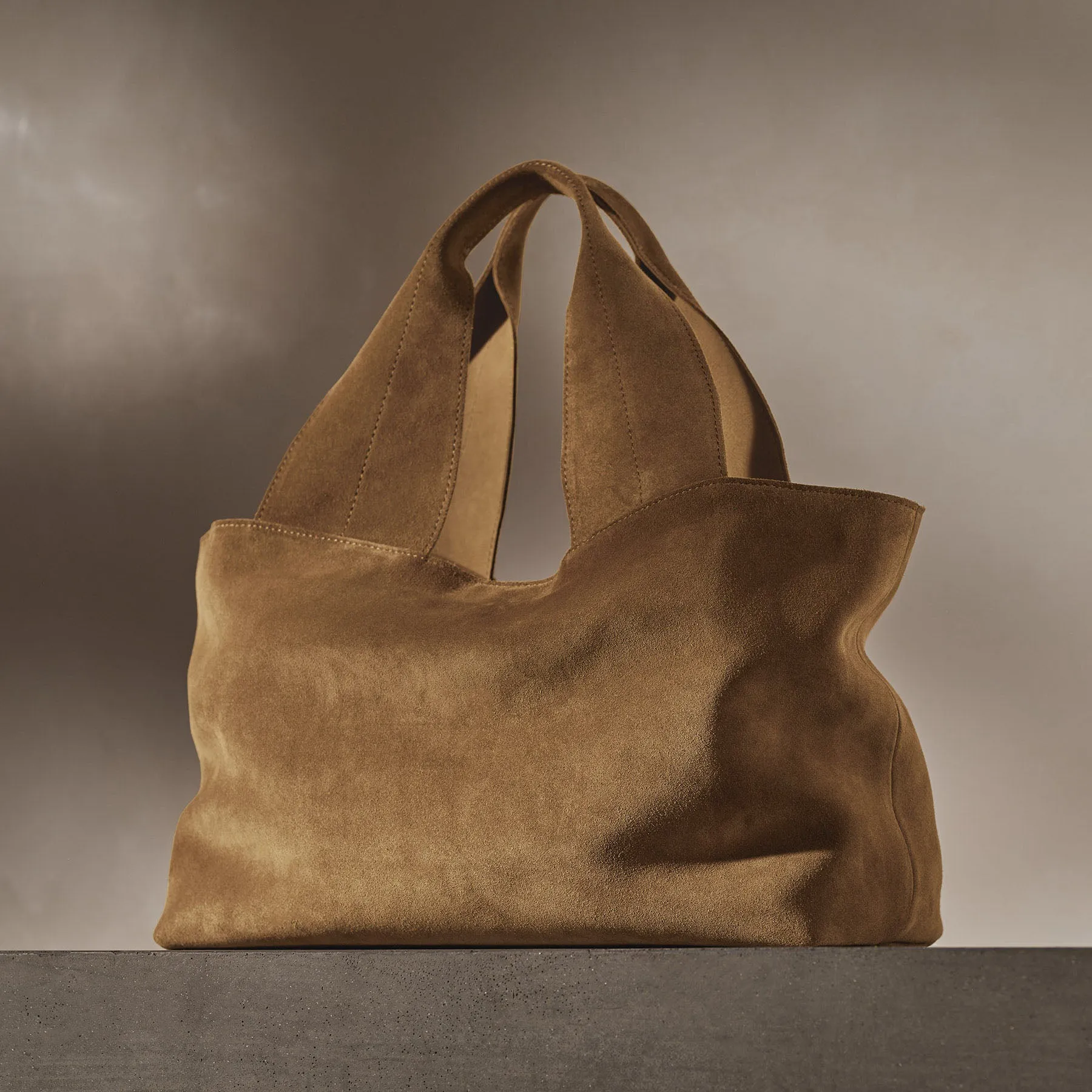 Suede Tote Bag - String sold by James Perse product image thumbnail 2