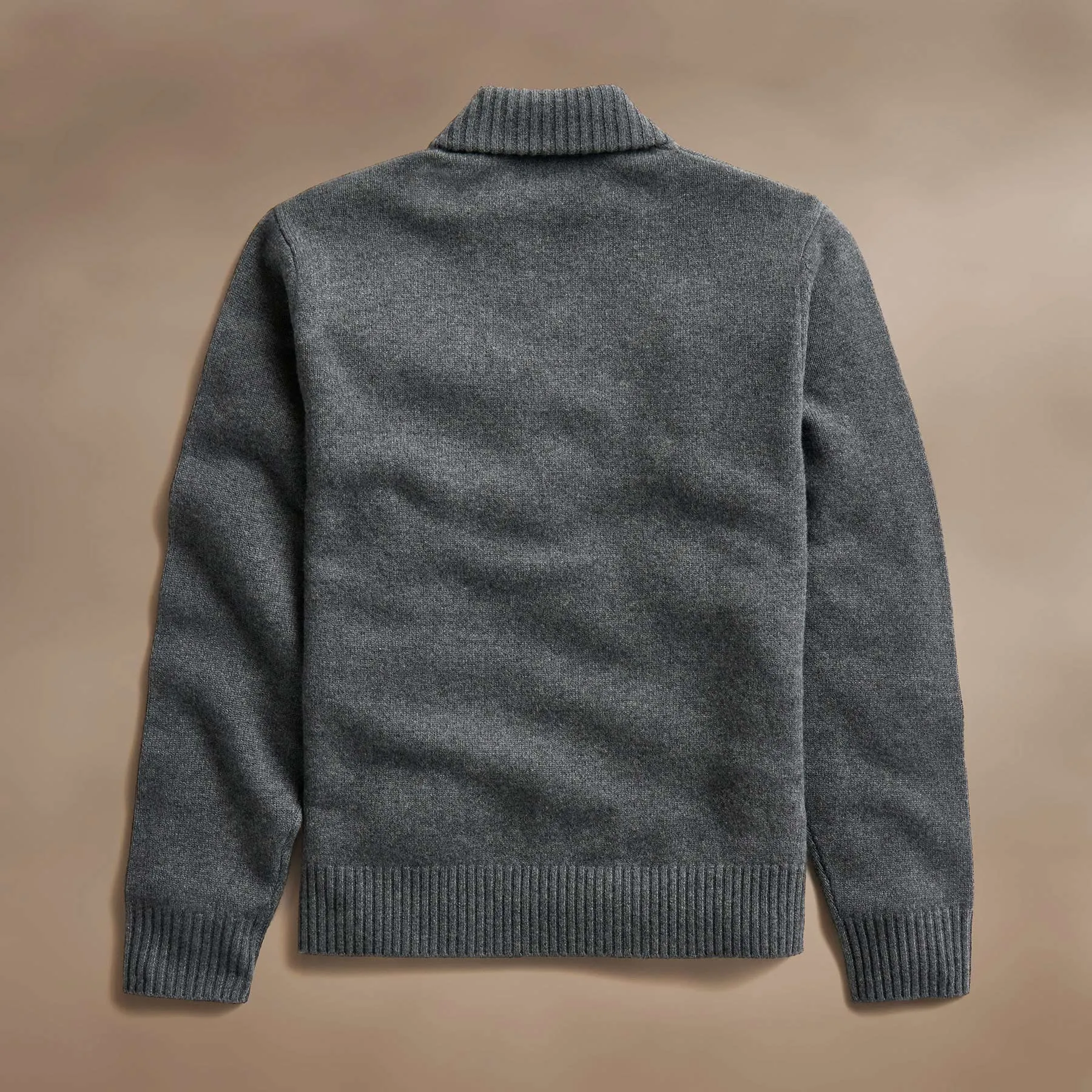 Cashmere Shawl Collar Pullover - Flannel sold by James Perse product image thumbnail 3