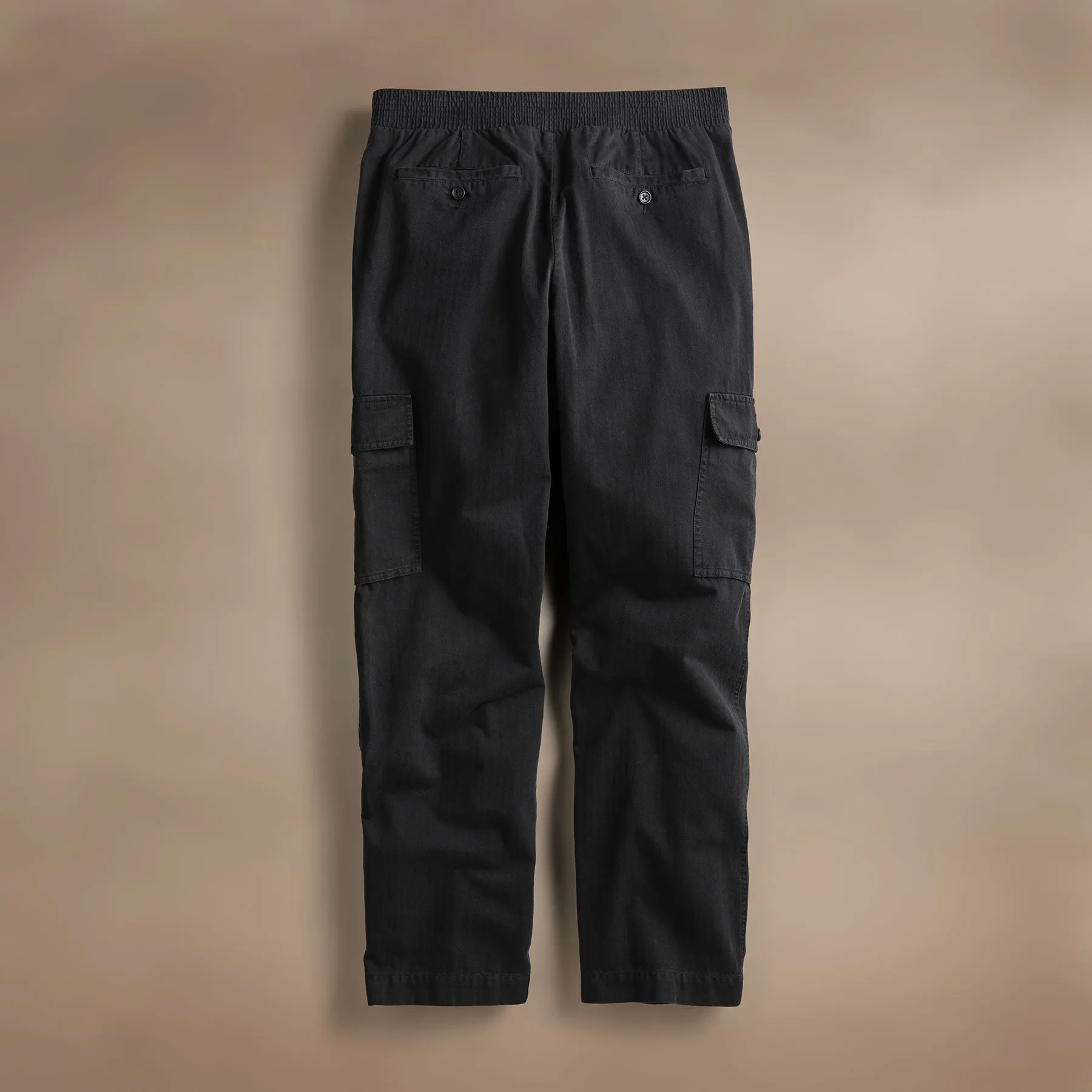 Herringbone Twill Utility Pant - Black sold by James Perse product image thumbnail 4