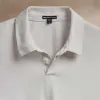 Heavy Luxe Jersey Long Sleeve Polo - Light Mist sold by James Perse