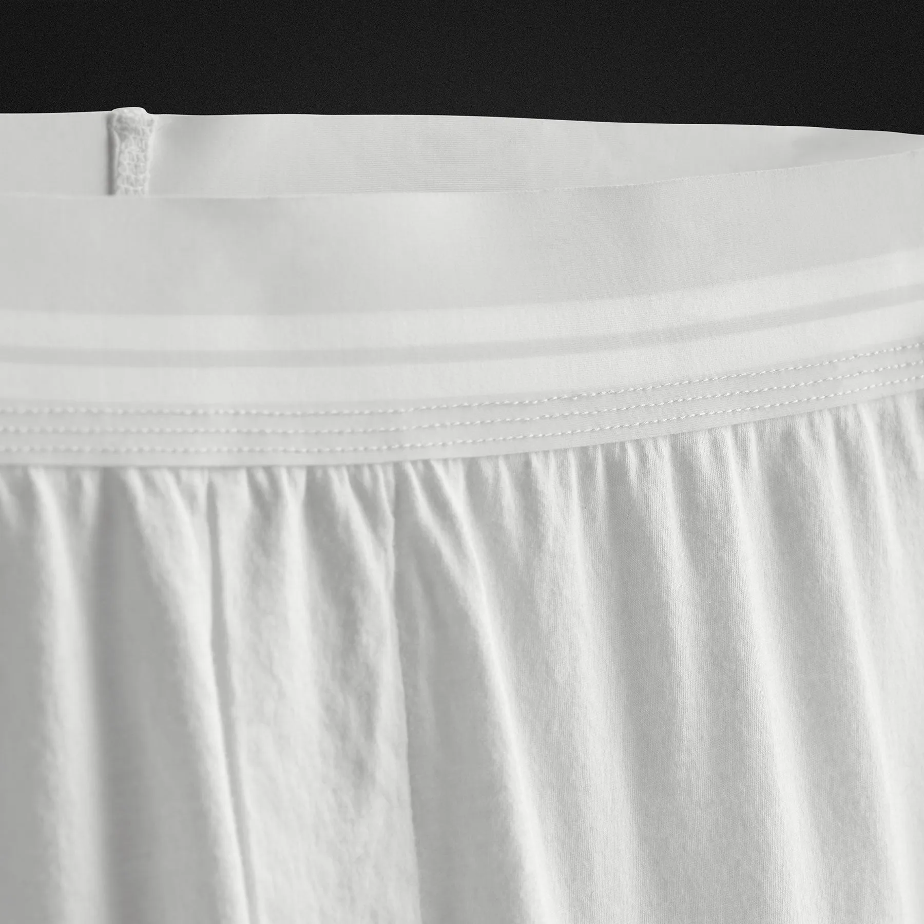 Relaxed Fit Boxer Short 3 Pack - White sold by James Perse product image thumbnail 3