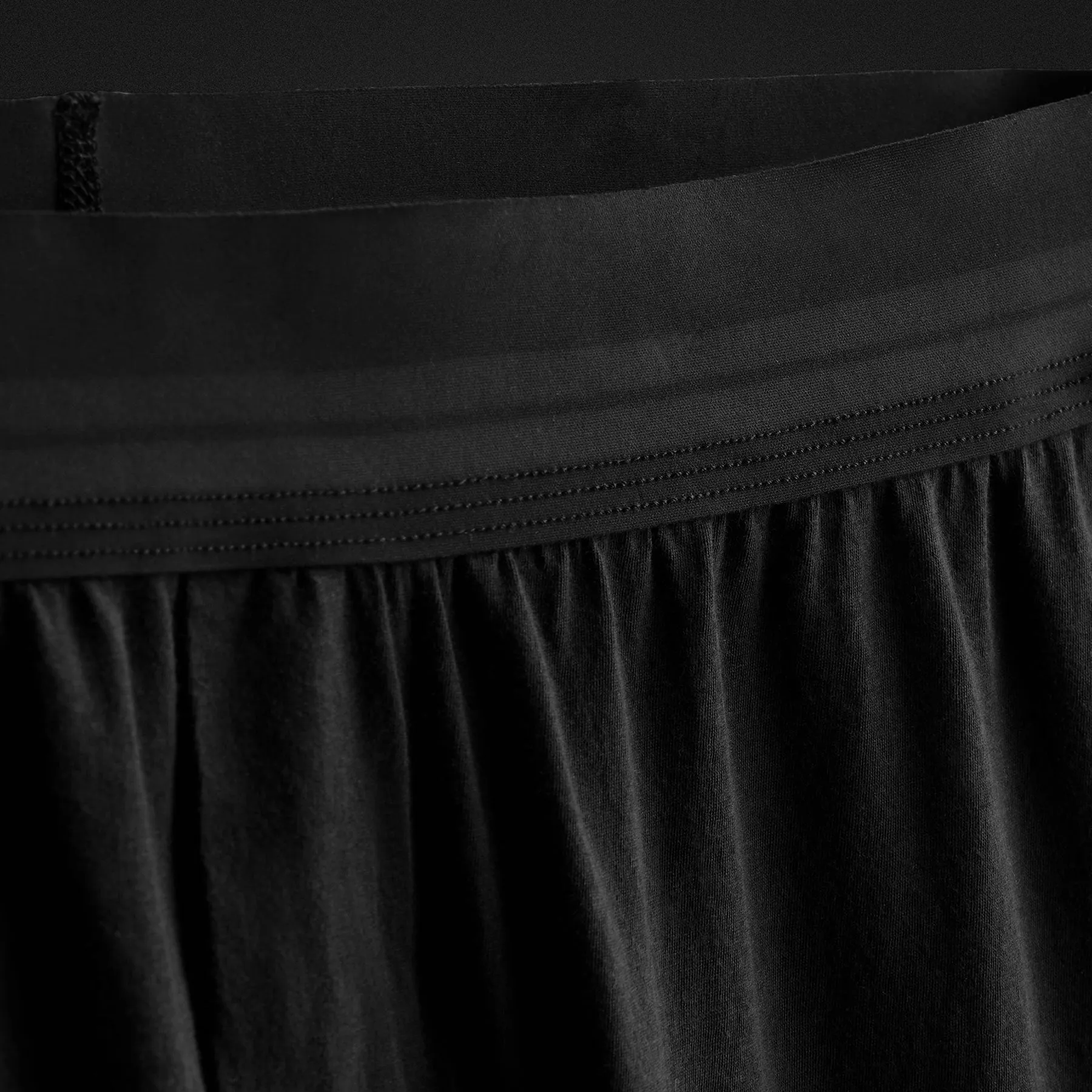 Relaxed Fit Boxer Short 3 Pack - Black sold by James Perse product image thumbnail 3