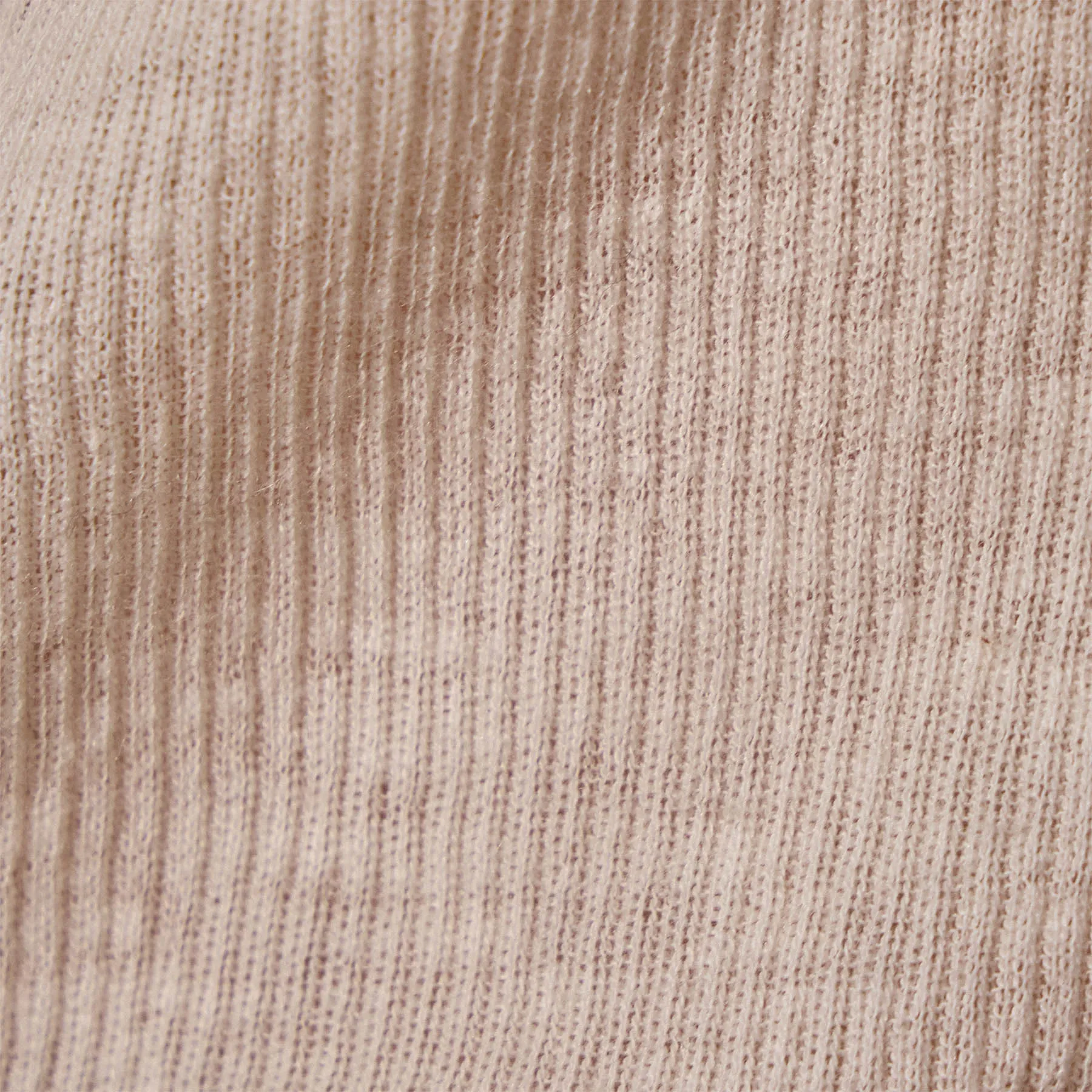 Cotton Cashmere Blend Deep V Tee - Ivory sold by James Perse product image thumbnail 5