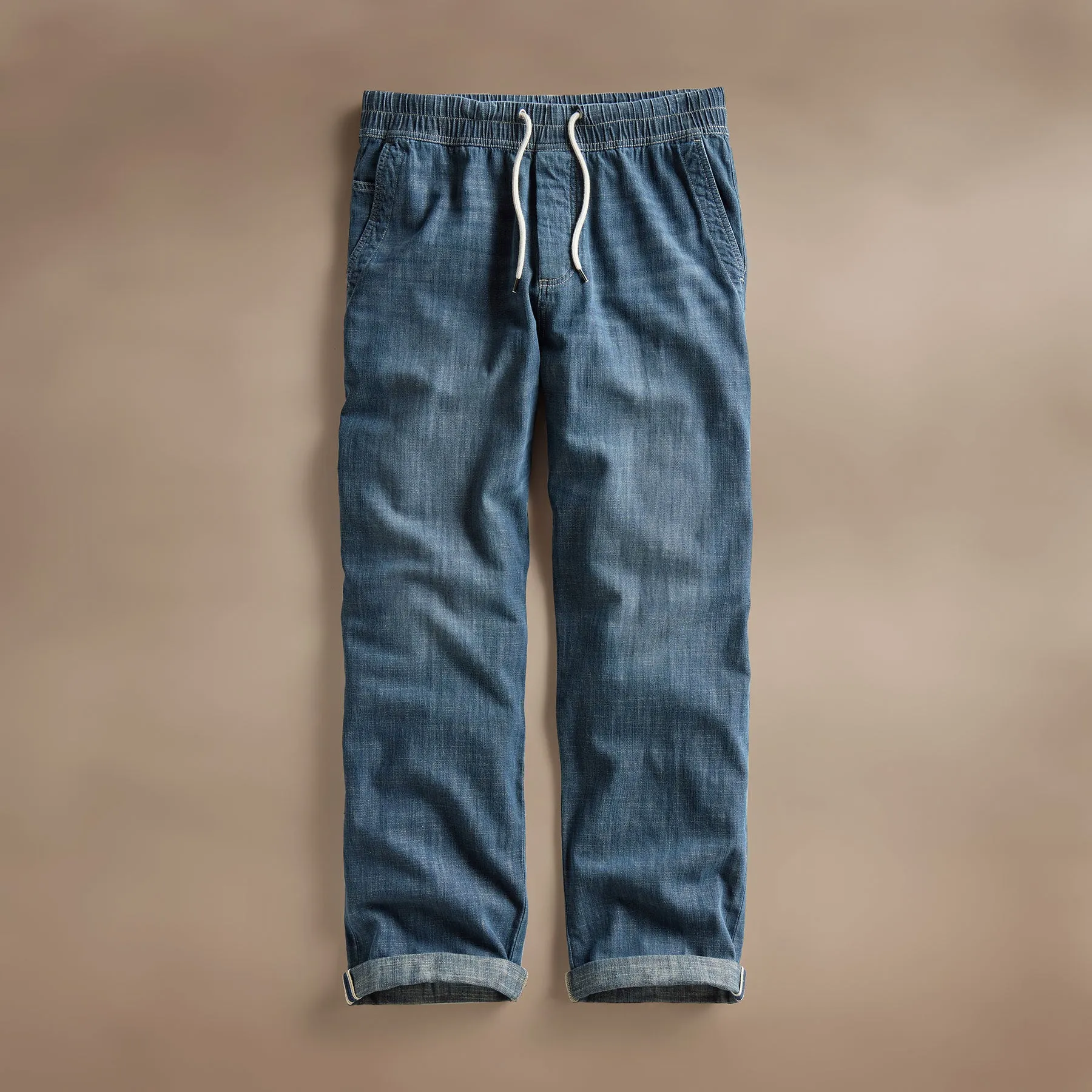 Selvedge Pull On Denim - Medium Wash sold by James Perse product image thumbnail 2