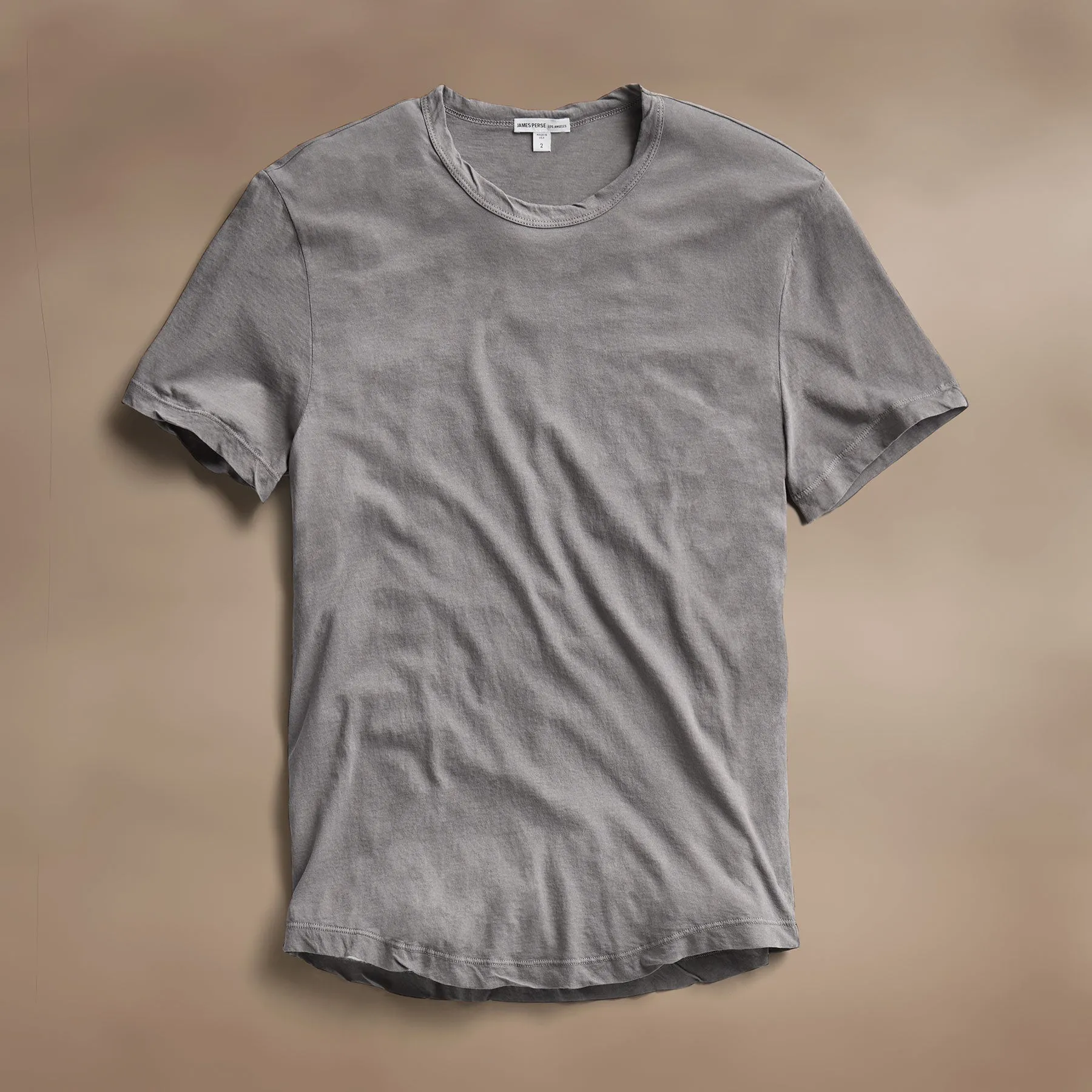 Clear Jersey Crew - Wolf Pigment sold by James Perse