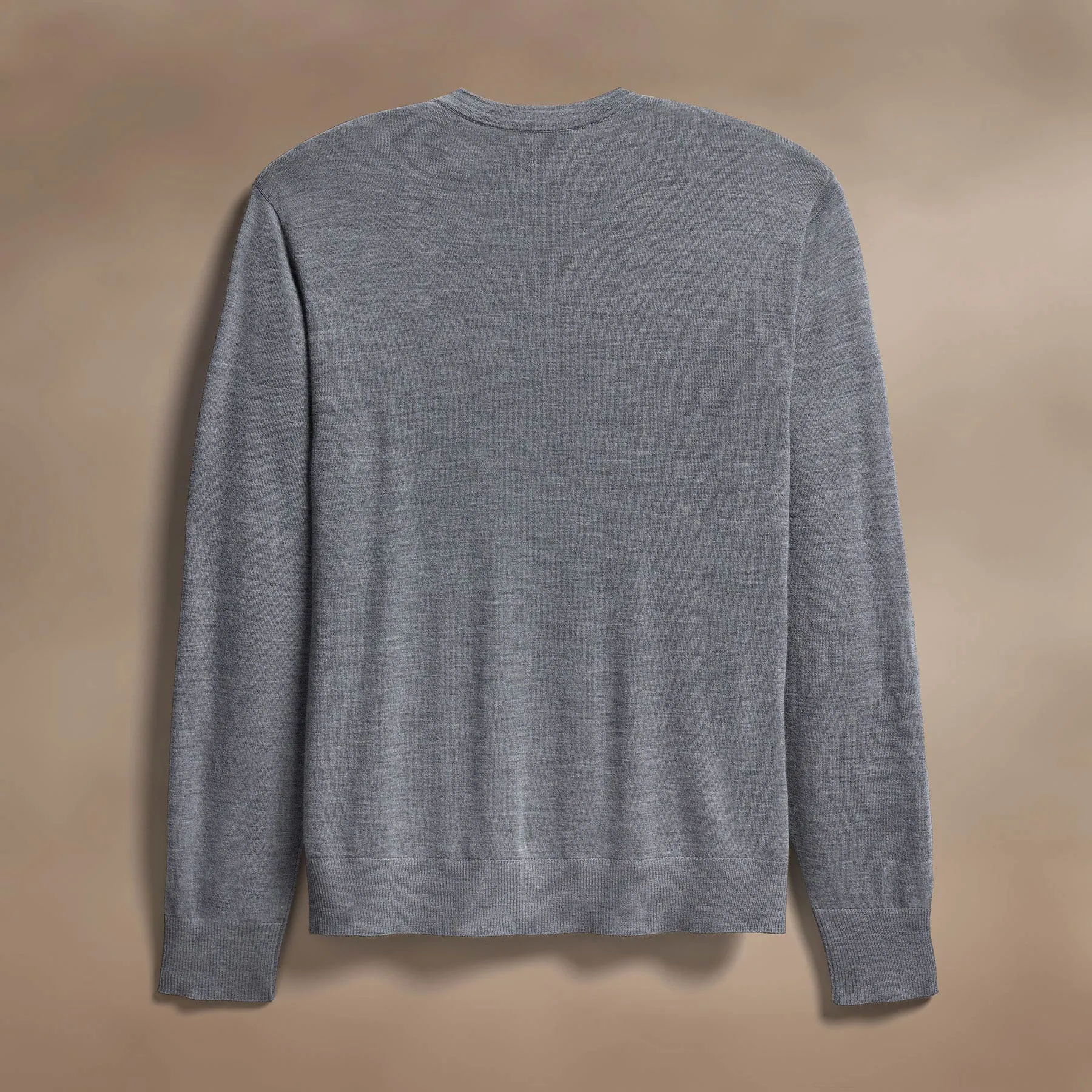 Ultra Fine Cashmere V Neck Sweater - Flannel sold by James Perse product image thumbnail 4