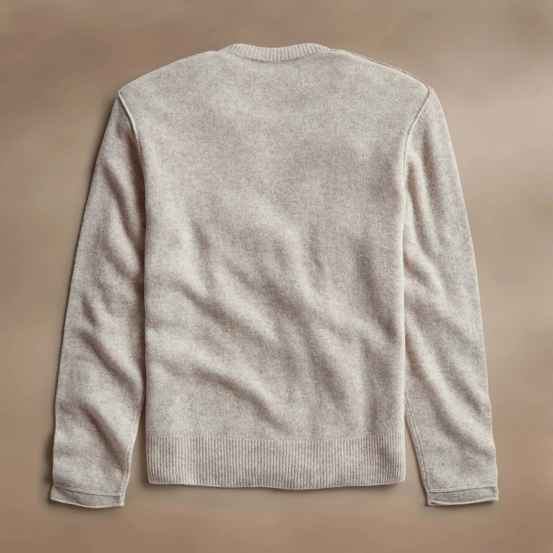Soft Featherweight Cashmere Crew - Light Beige sold by James Perse product image thumbnail 4