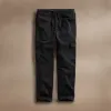 Army Cotton Slub Cargo Pant - Black Pigment sold by James Perse