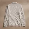Clean Finish Jersey Shirt - Salt sold by James Perse