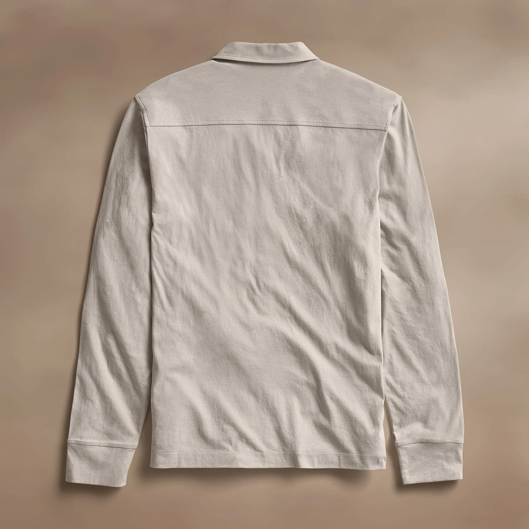Clean Finish Jersey Shirt - Salt sold by James Perse product image thumbnail 4