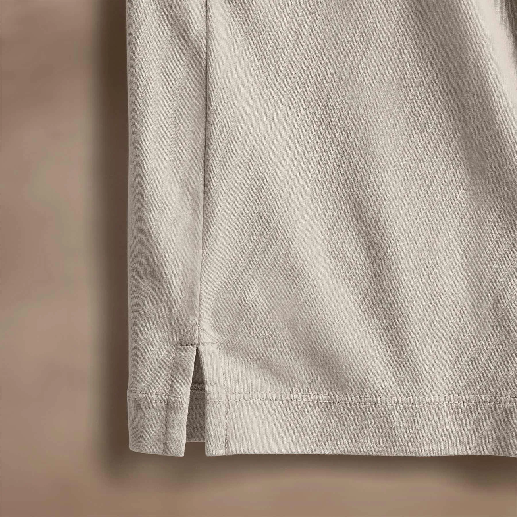 Clean Finish Jersey Shirt - Salt sold by James Perse product image thumbnail 3