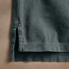 Sueded Jersey Polo - Asphalt Pigment sold by James Perse
