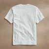 Cotton Linen Pocket Tee - White sold by James Perse