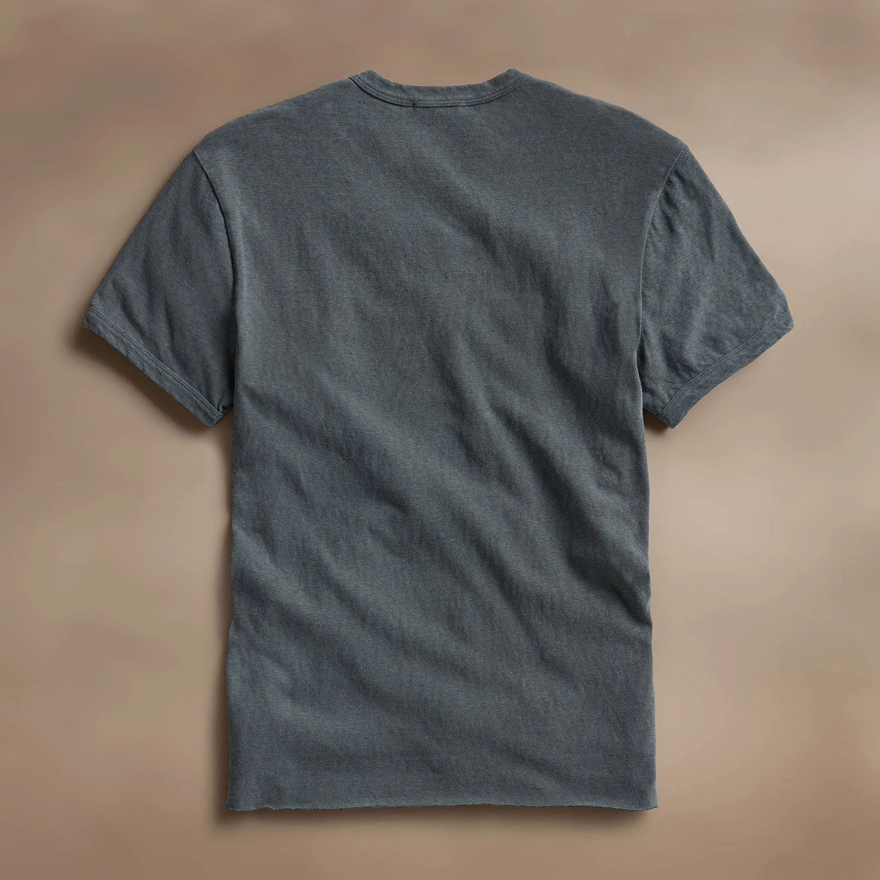 Slub Jersey Short Sleeve Crew - Asphalt Pigment sold by James Perse product image thumbnail 5