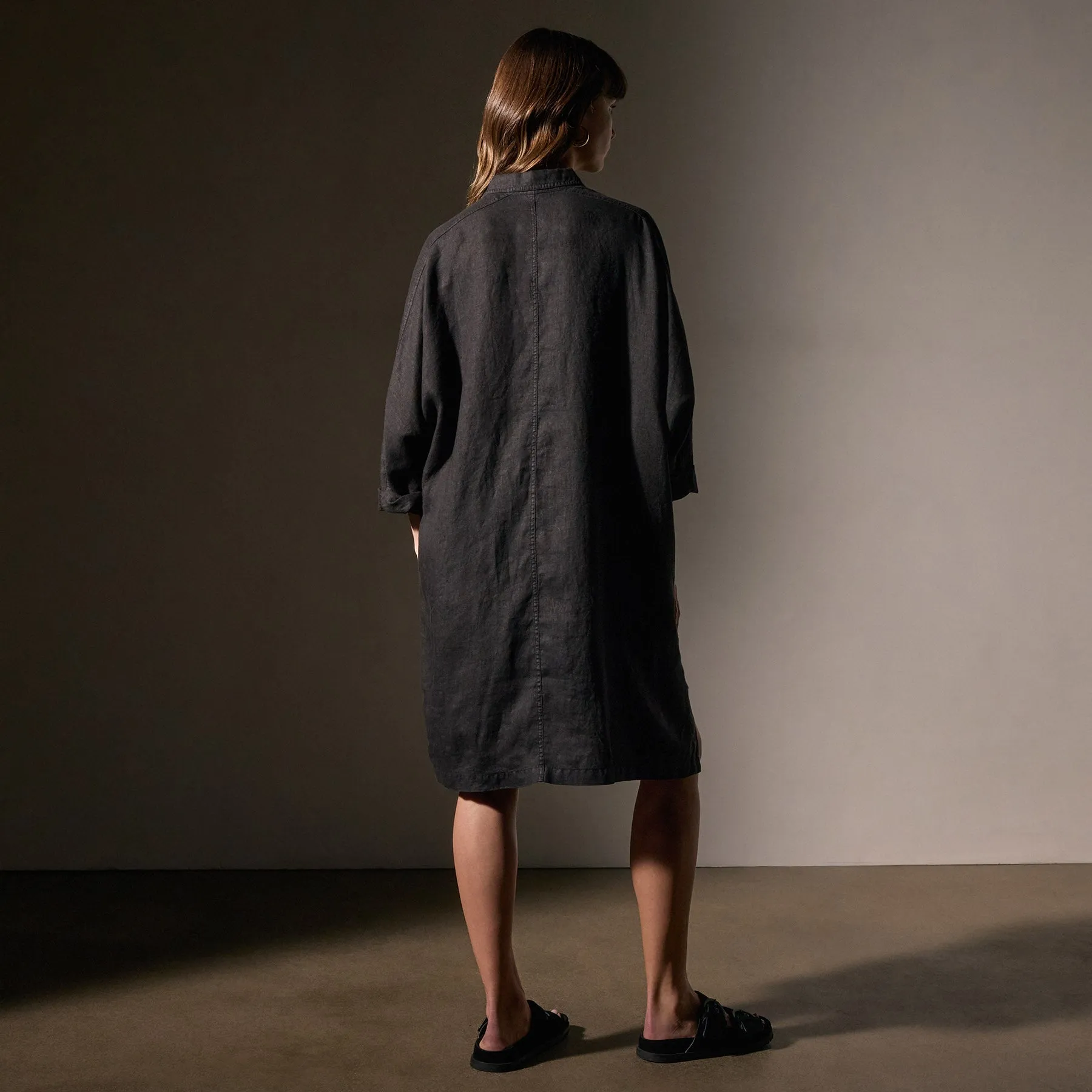 Cargo Pocket Swing Dress - Black sold by James Perse product image thumbnail 4