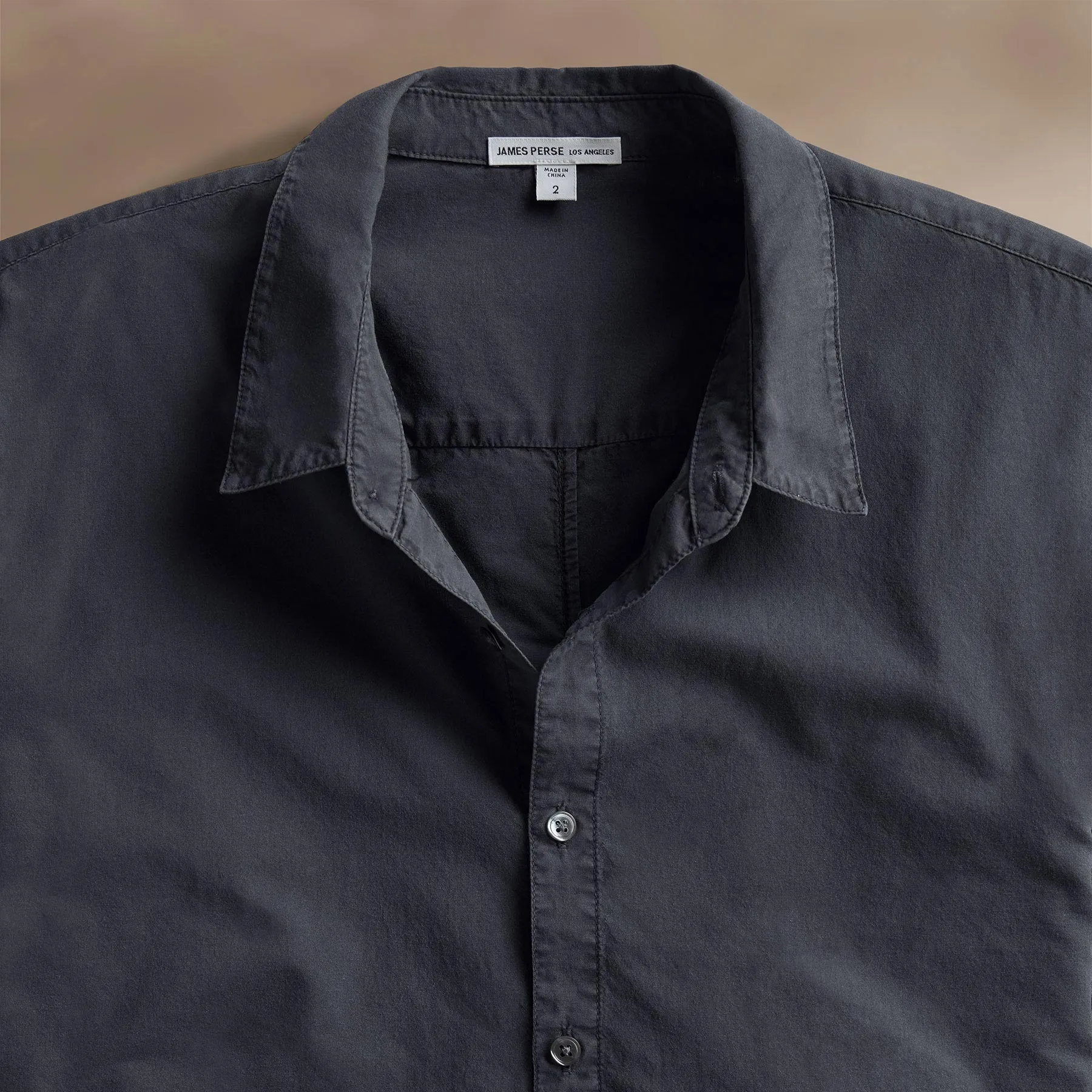 Standard Shirt - Asphalt Pigment sold by James Perse product image thumbnail 2