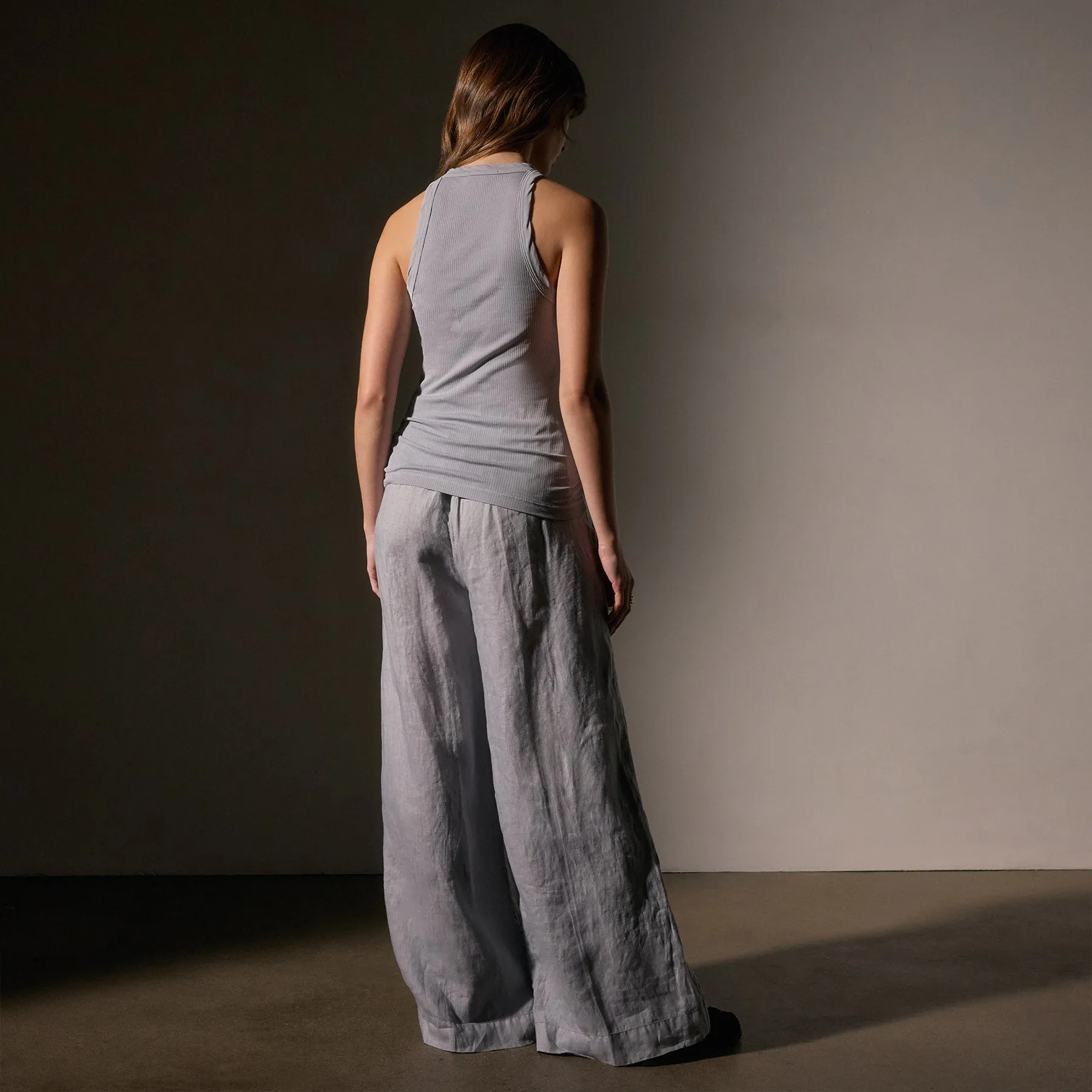 Sunset Tank - Grey Sky Pigment sold by James Perse product image thumbnail 4