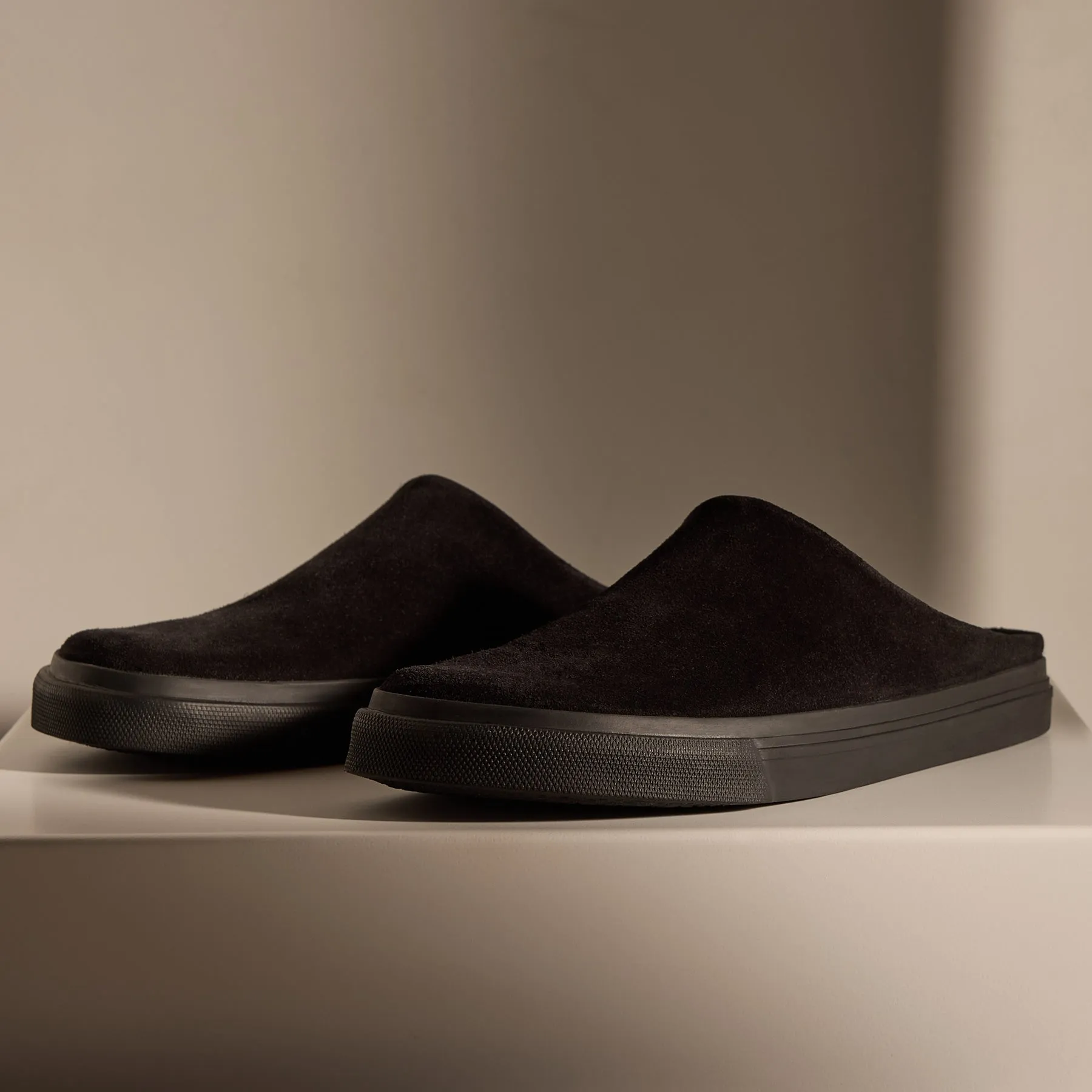 Men's Suede Clog - Black sold by James Perse product image thumbnail 4