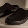 Men's Suede Clog - Black sold by James Perse