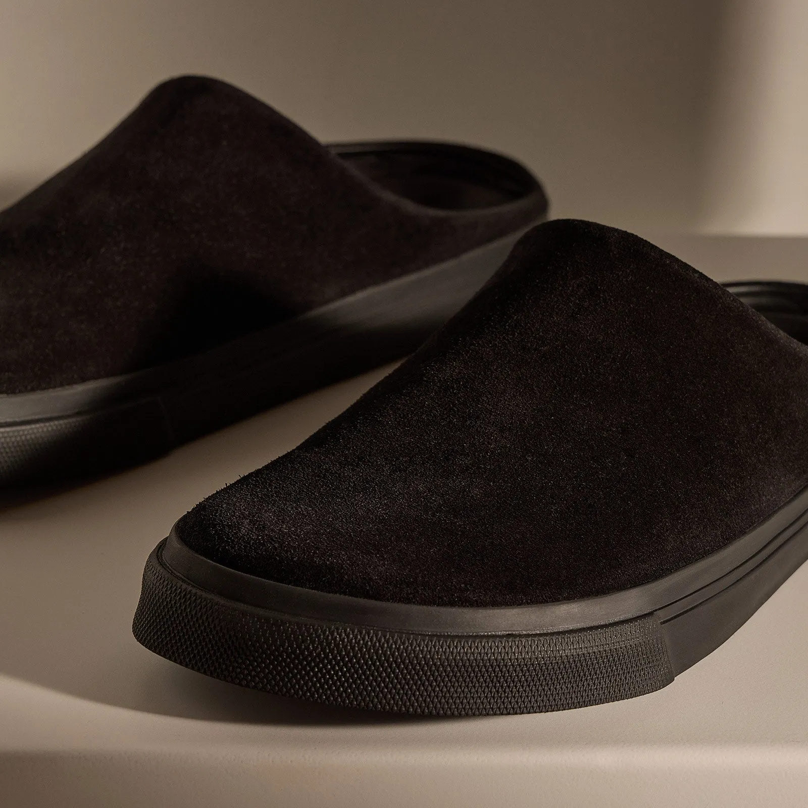 Men's Suede Clog - Black sold by James Perse product image thumbnail 2