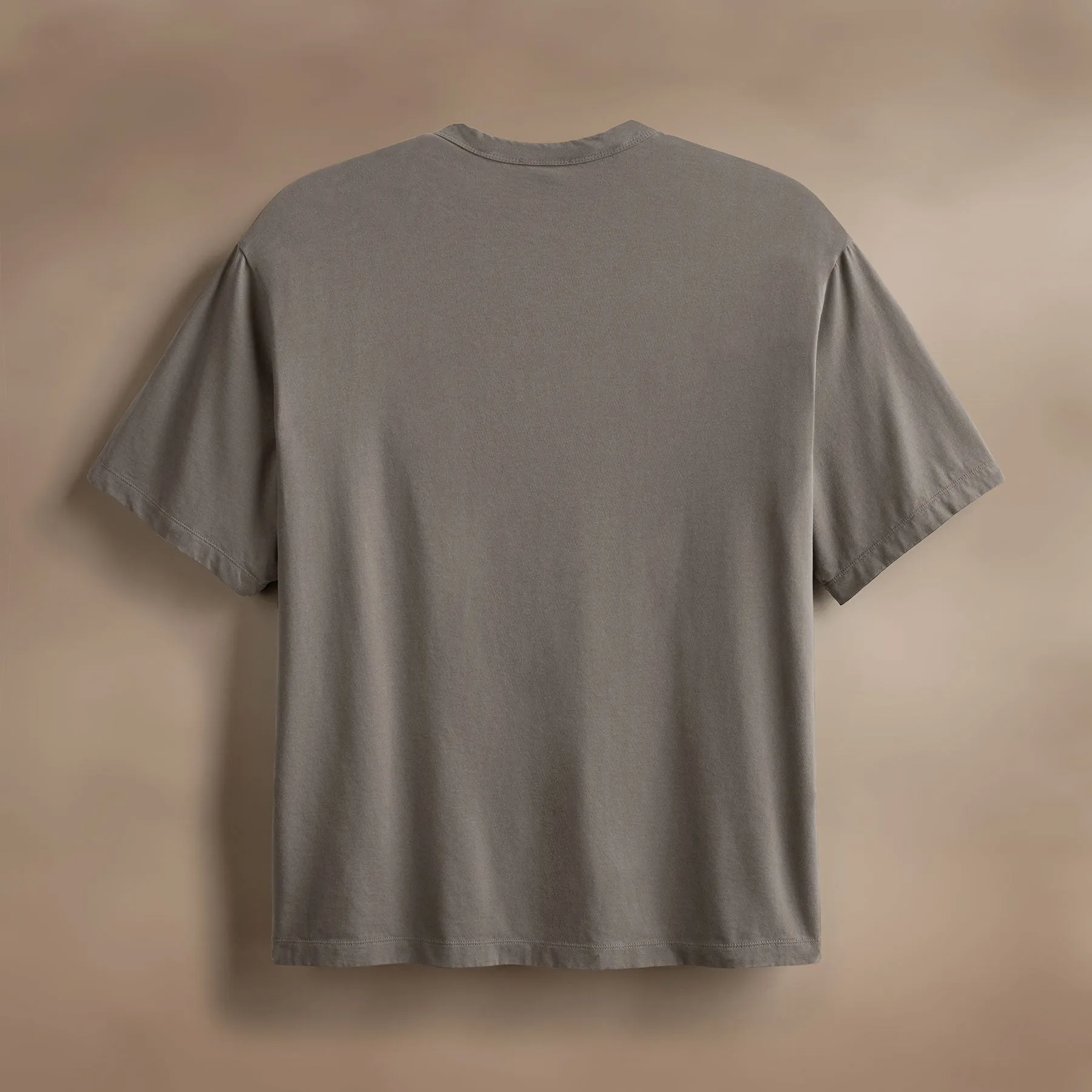 Heavy Luxe Jersey Oversized Crew - Granite sold by James Perse product image thumbnail 4