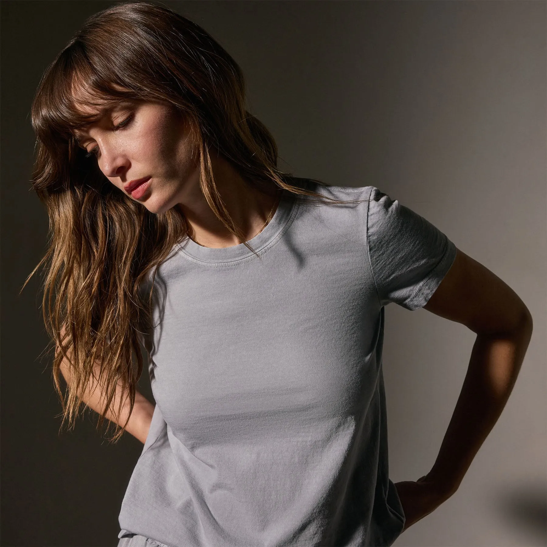 Vintage Little Boy Tee - Grey Sky Pigment sold by James Perse product image thumbnail 2