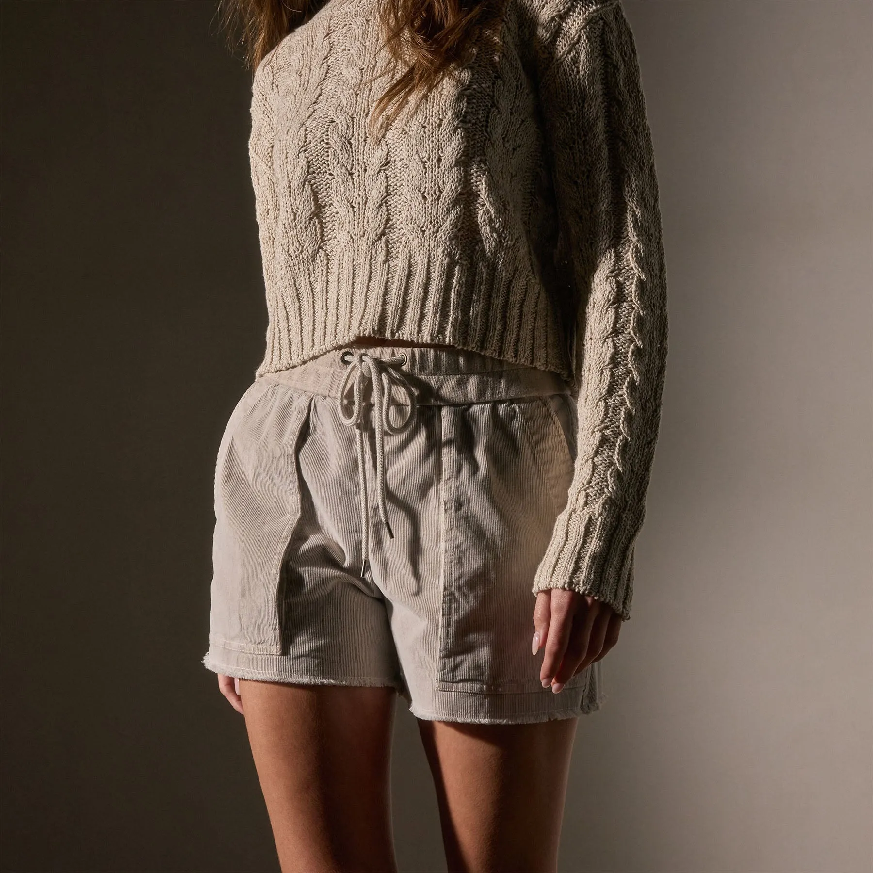 Corduroy Utility Short - Salt Pigment sold by James Perse product image thumbnail 2