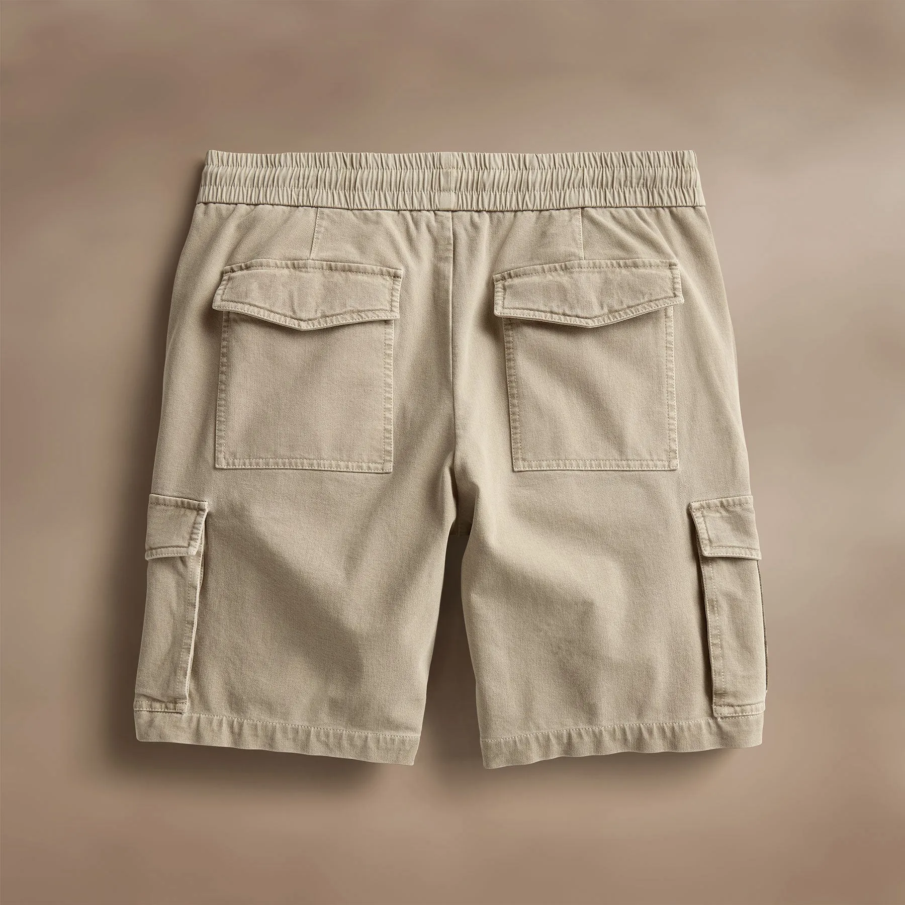 Woven Cotton Terry Cargo Short - Overcast Pigment sold by James Perse product image thumbnail 5
