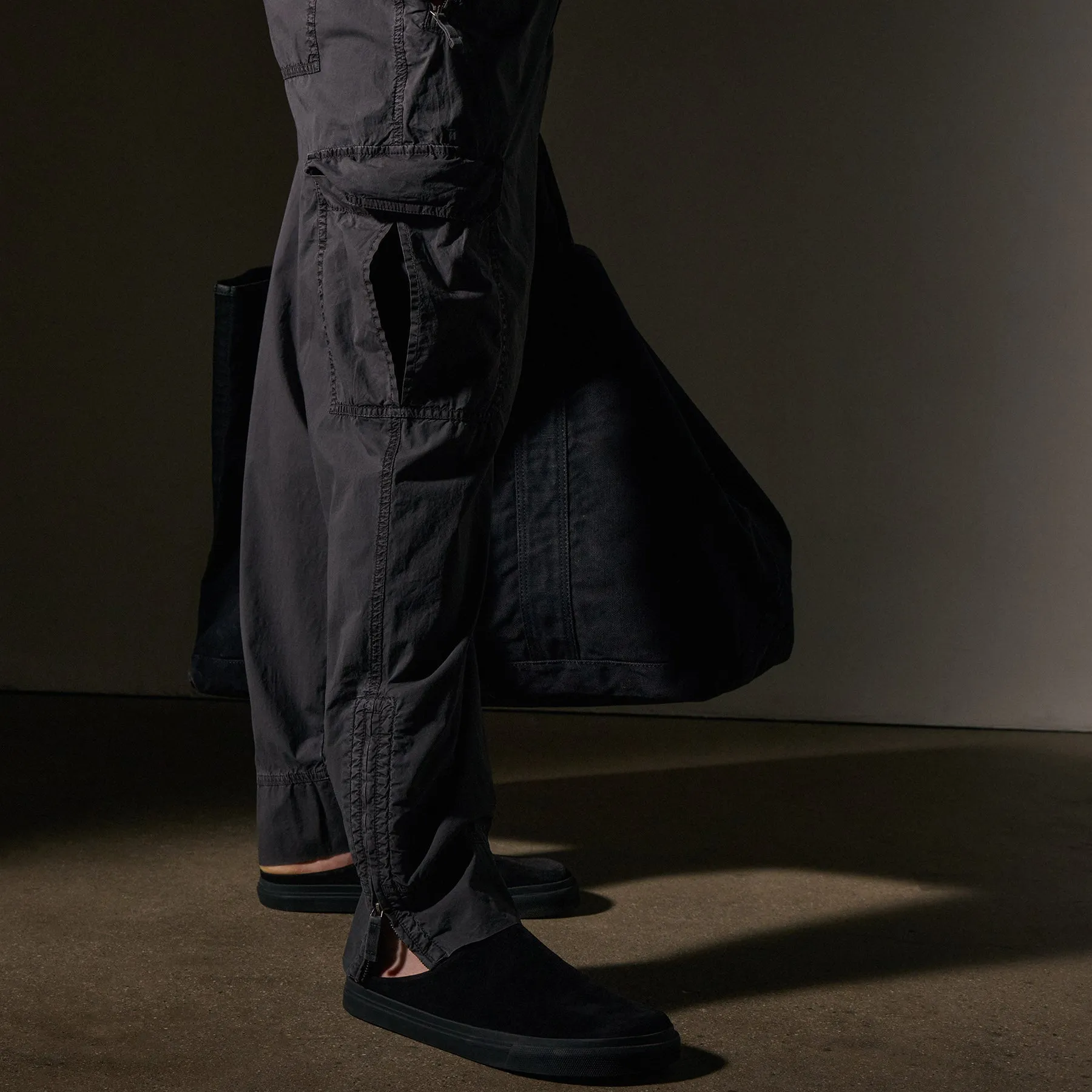 Parachute Poplin Cargo - Magma Pigment sold by James Perse product image thumbnail 3