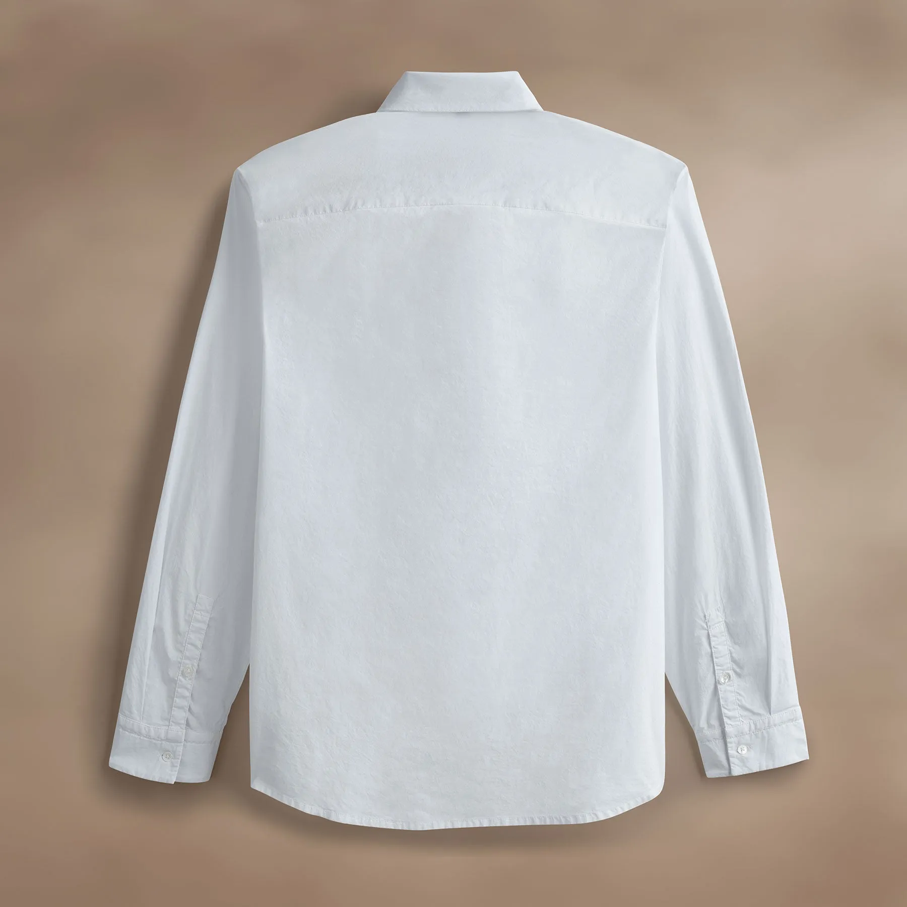 Stretch Poplin Shirt - White sold by James Perse product image thumbnail 3