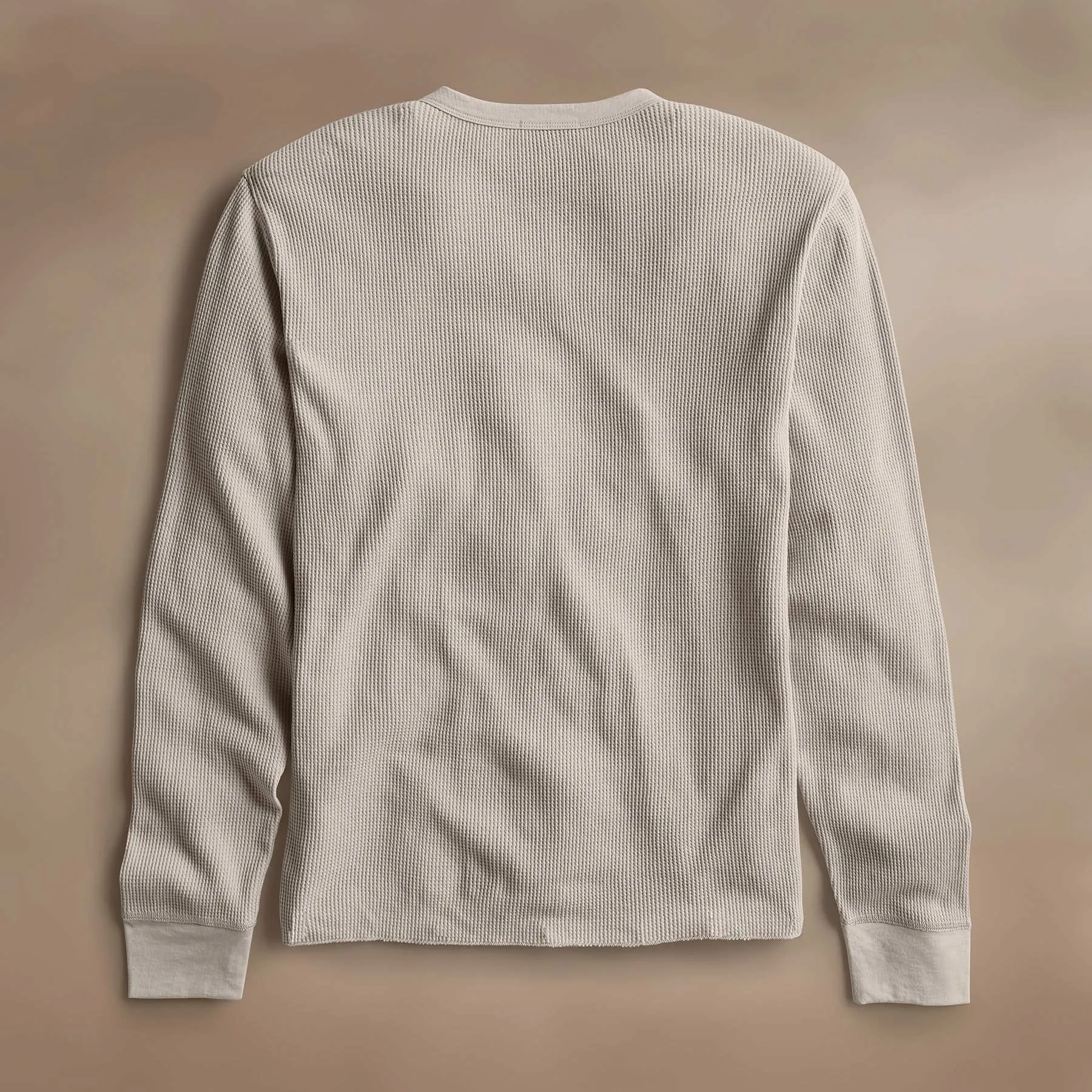 Cotton Linen Waffle Crew - Salt sold by James Perse product image thumbnail 4