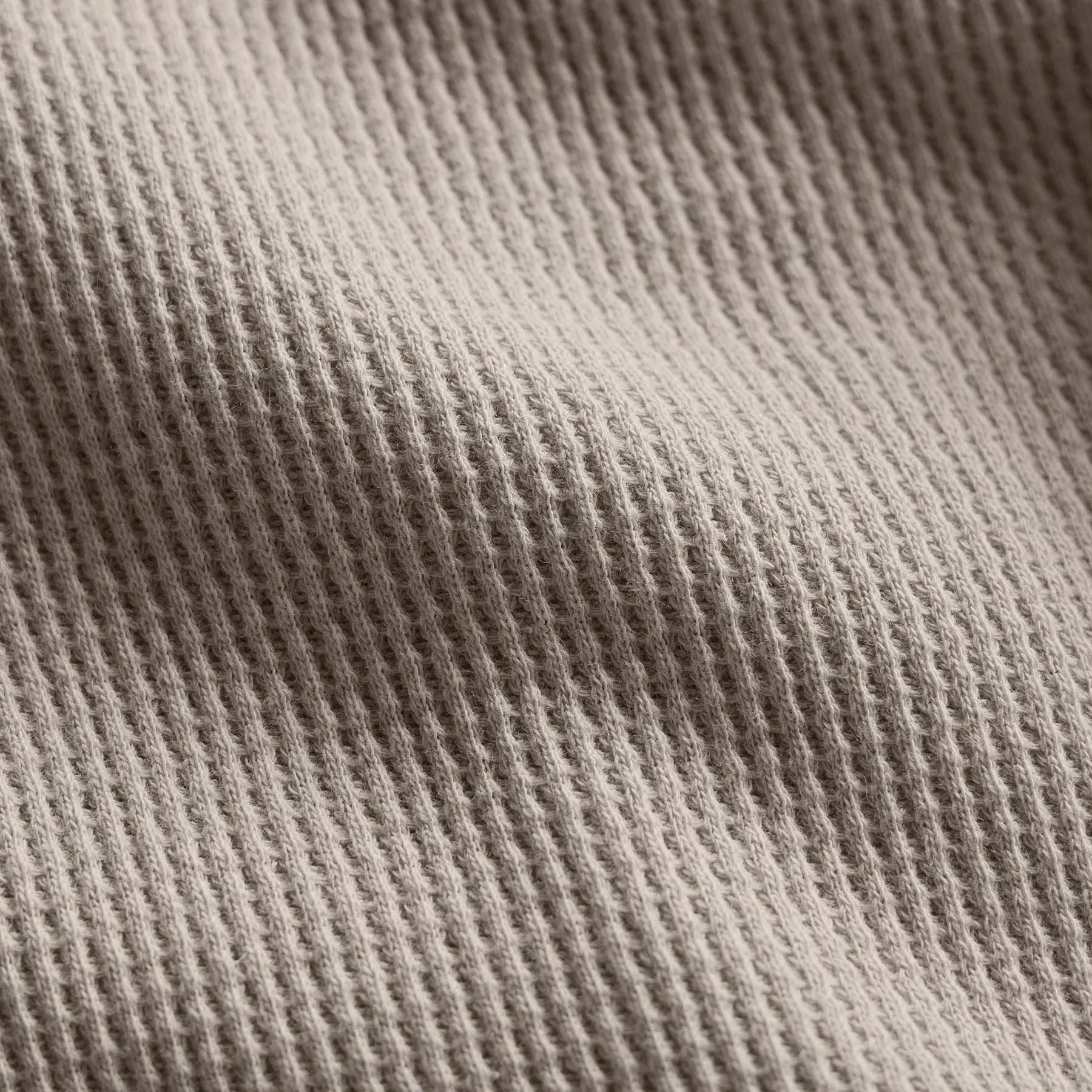 Cotton Linen Waffle Crew - Salt sold by James Perse product image thumbnail 5