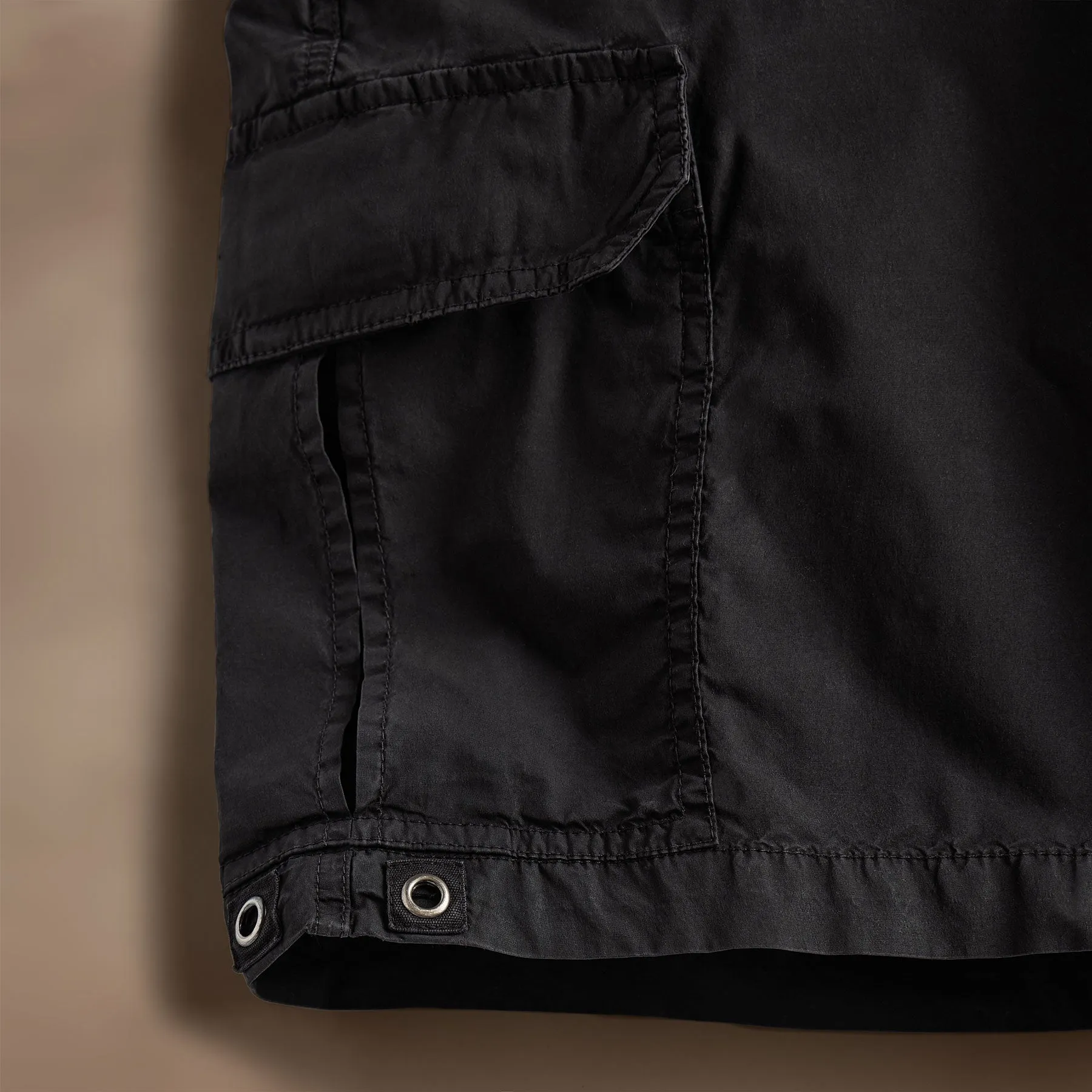 Parachute Poplin Cargo Short - Black sold by James Perse product image thumbnail 5