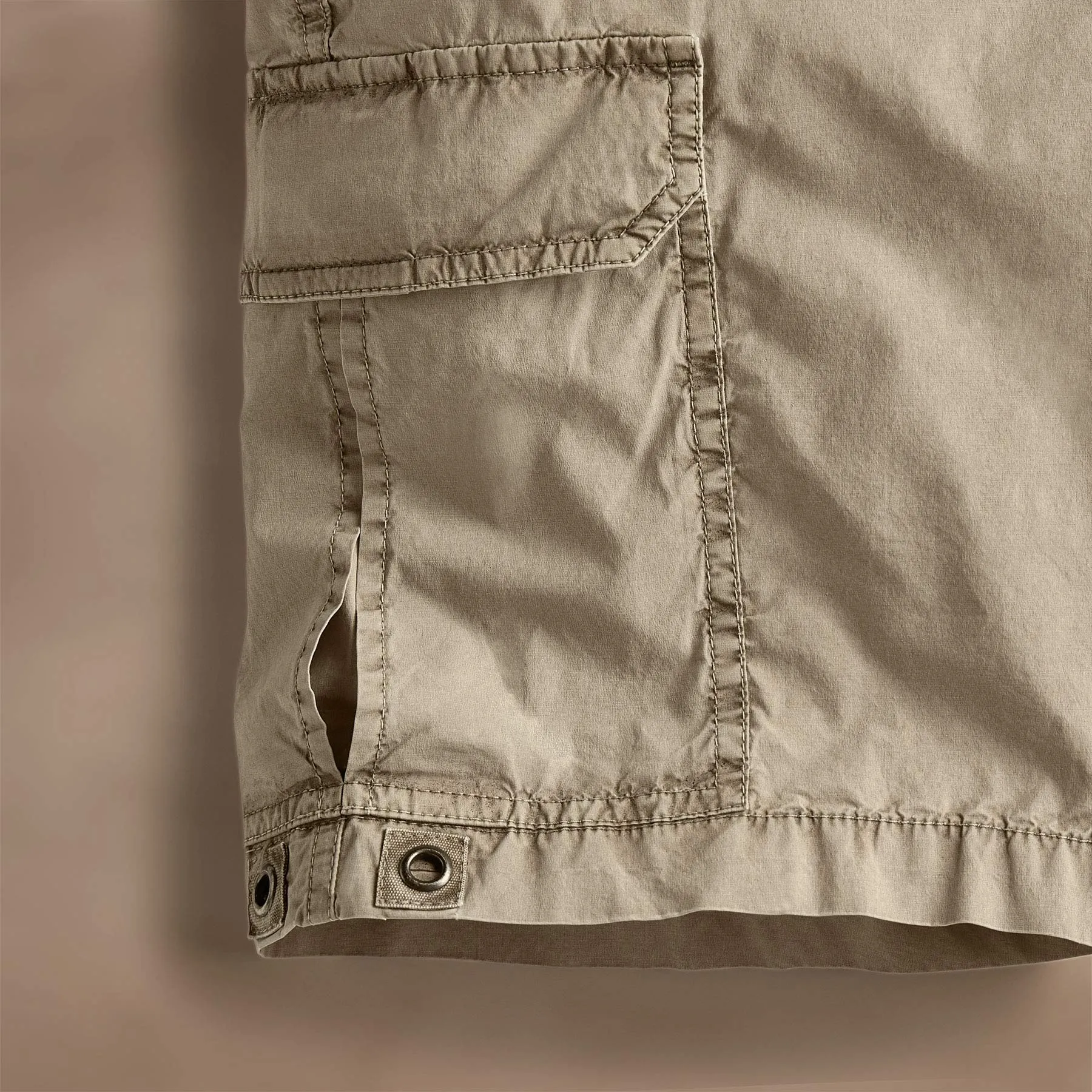 Parachute Poplin Cargo Short - Overcast Pigment sold by James Perse product image thumbnail 4
