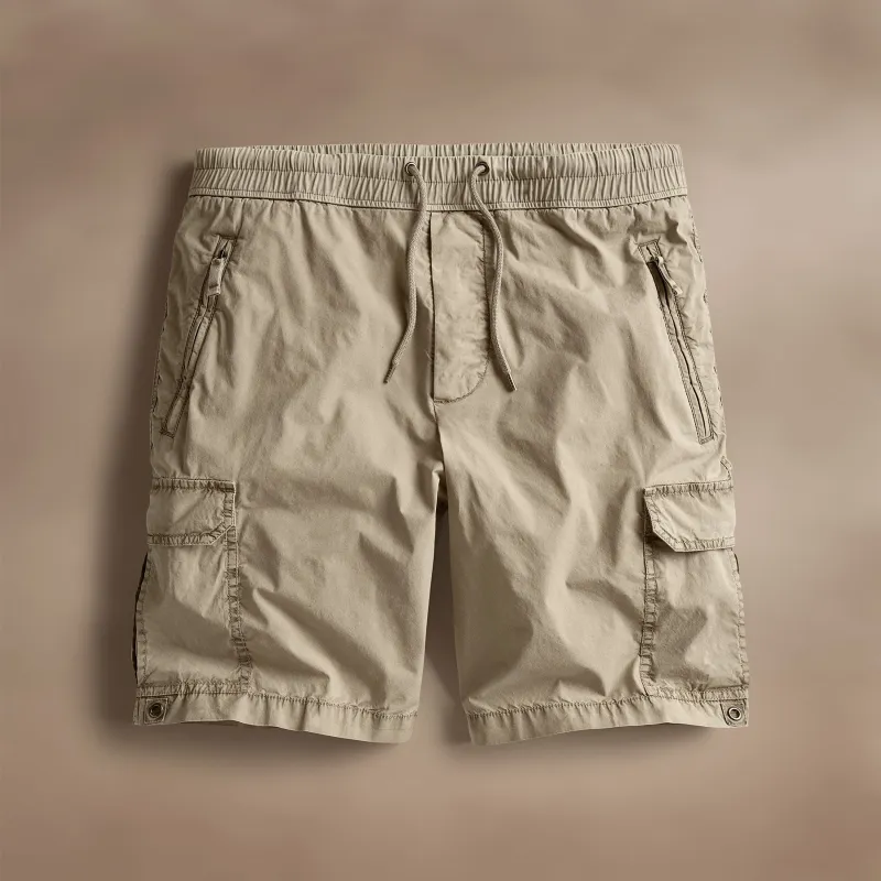 Parachute Poplin Cargo Short - Overcast Pigment sold by James Perse