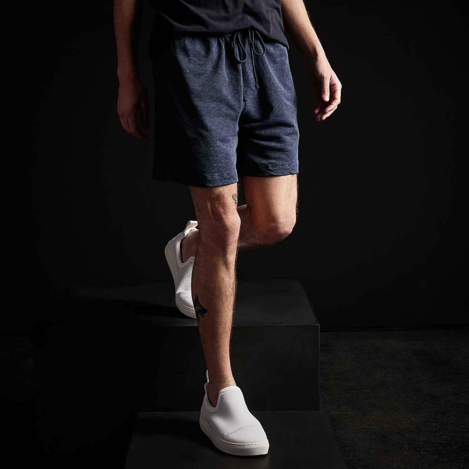 Vintage French Terry Sweat Short - Deep Pigment sold by James Perse