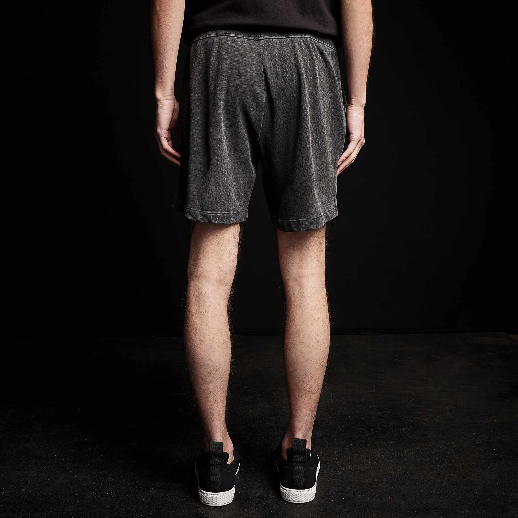 Vintage French Terry Sweat Short - Carbon Pigment sold by James Perse product image thumbnail 4