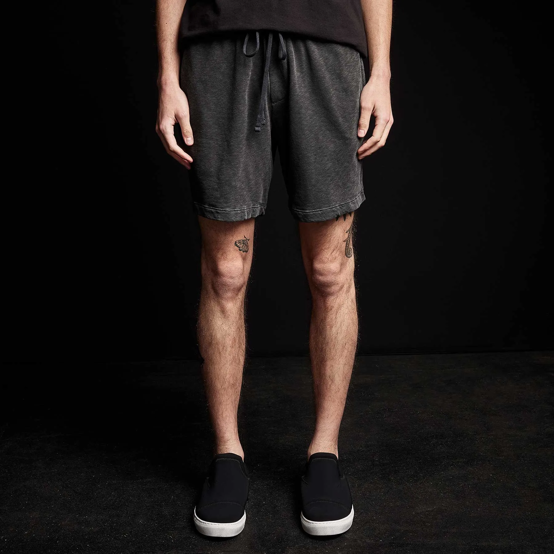 Vintage French Terry Sweat Short - Carbon Pigment sold by James Perse product image thumbnail 3