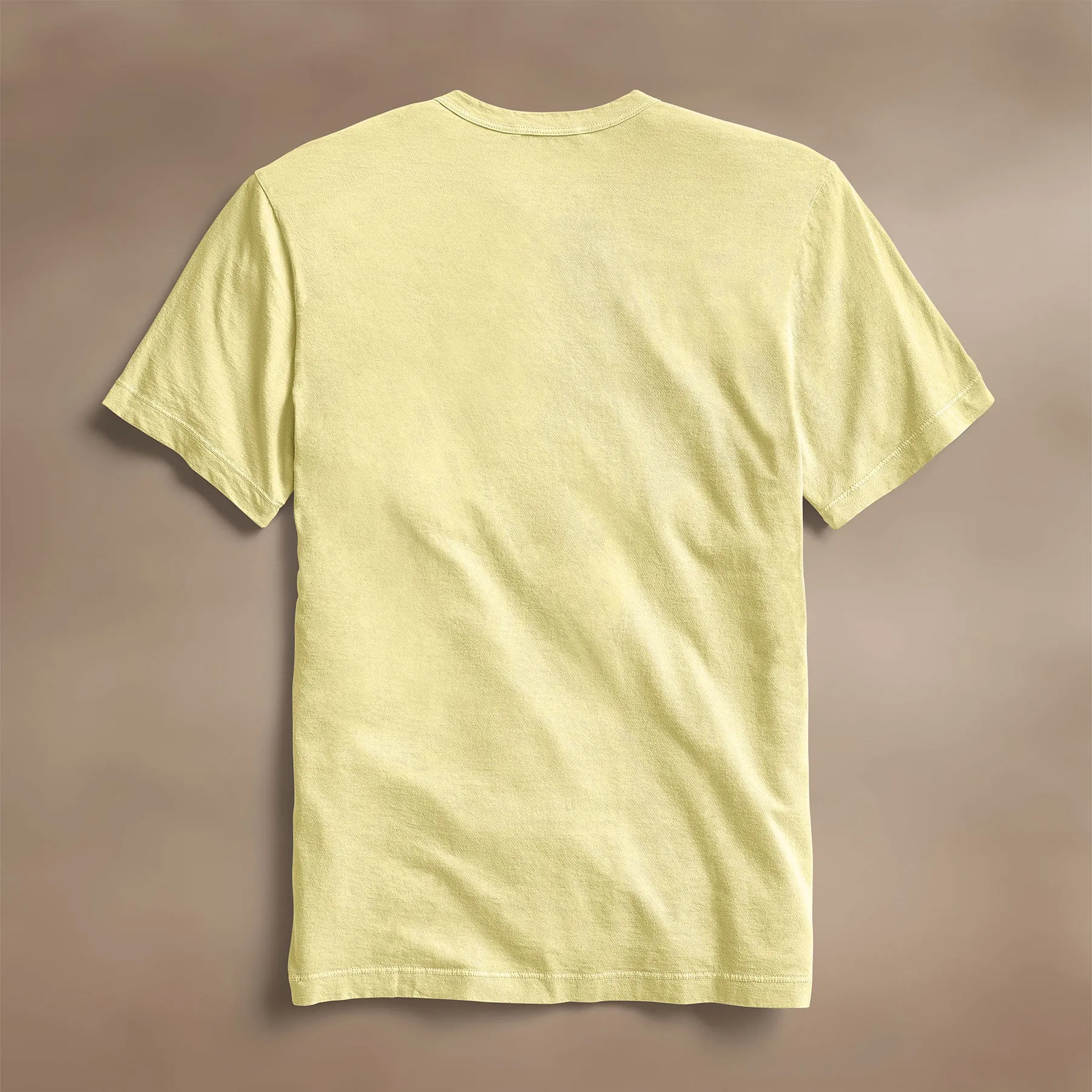 Lightweight Jersey Pocket Tee - Yellow Cake Pigment sold by James Perse product image thumbnail 3