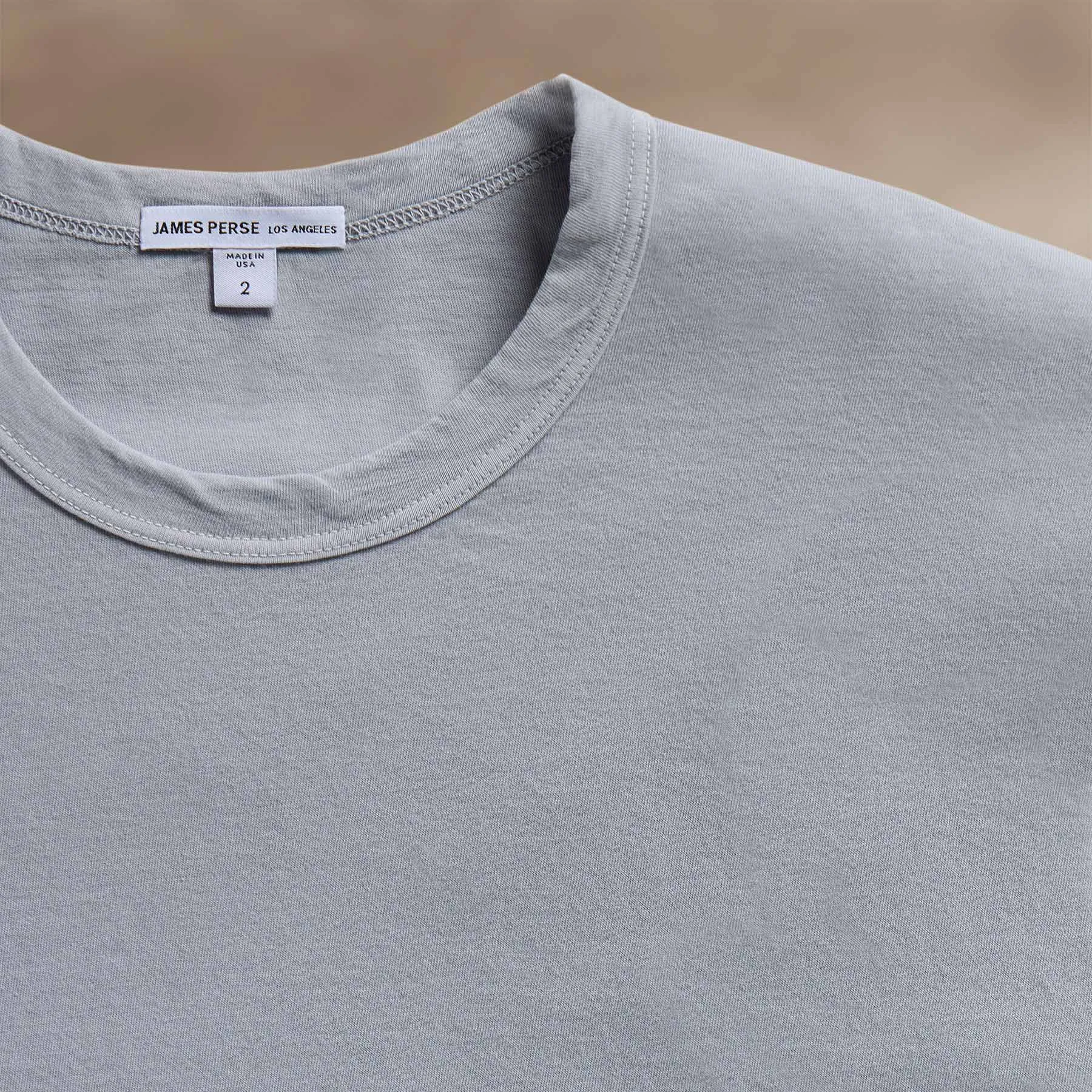 Short Sleeve Crew Neck - Grey Sky Pigment sold by James Perse product image thumbnail 2