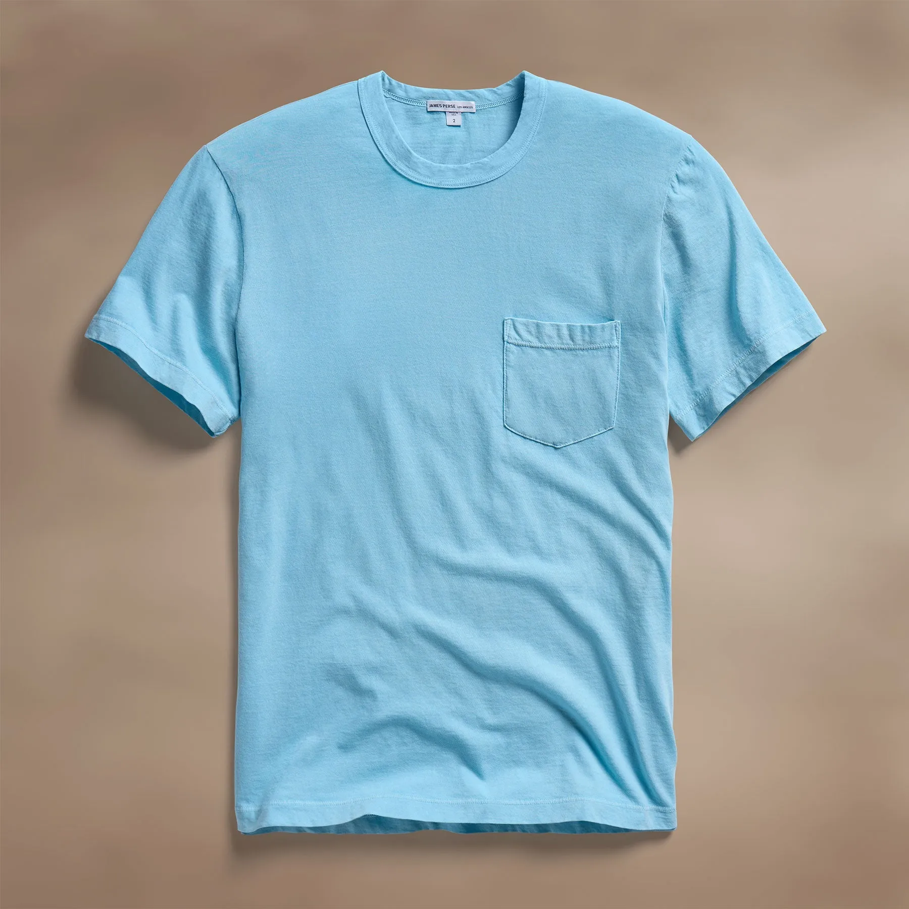 Lightweight Jersey Pocket Tee - Skipper Pigment sold by James Perse