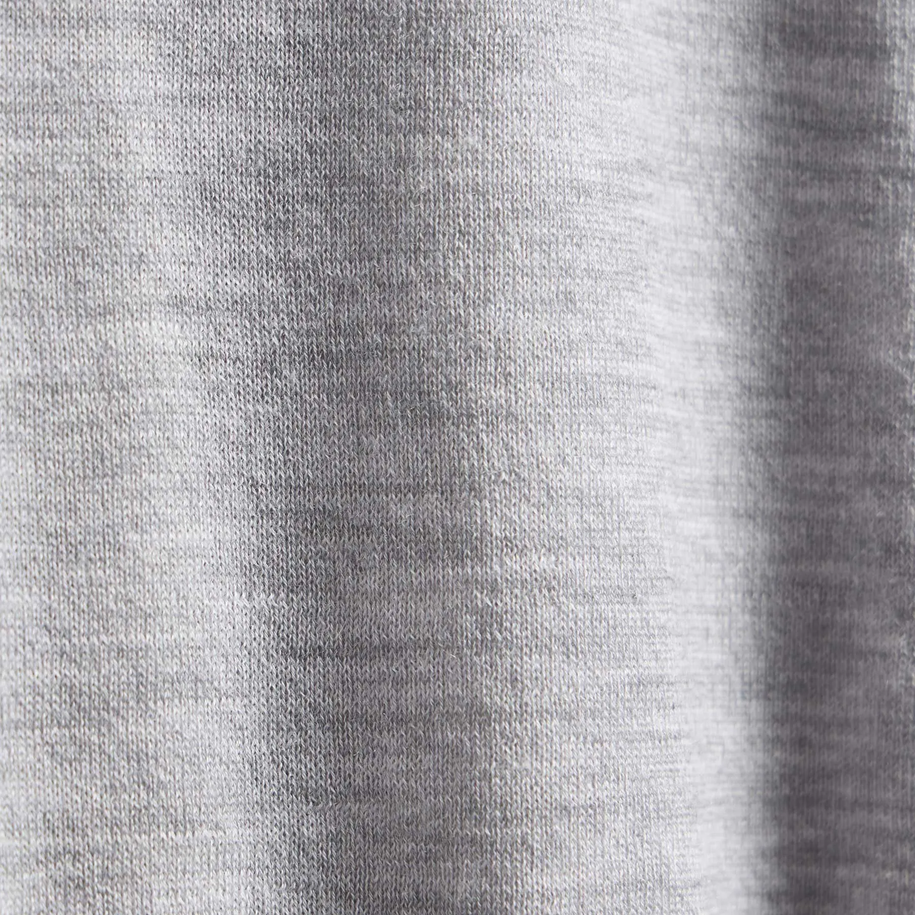 Ultrafine Cashmere Tipped Polo - Light Heather Grey/Coal sold by James Perse product image thumbnail 5